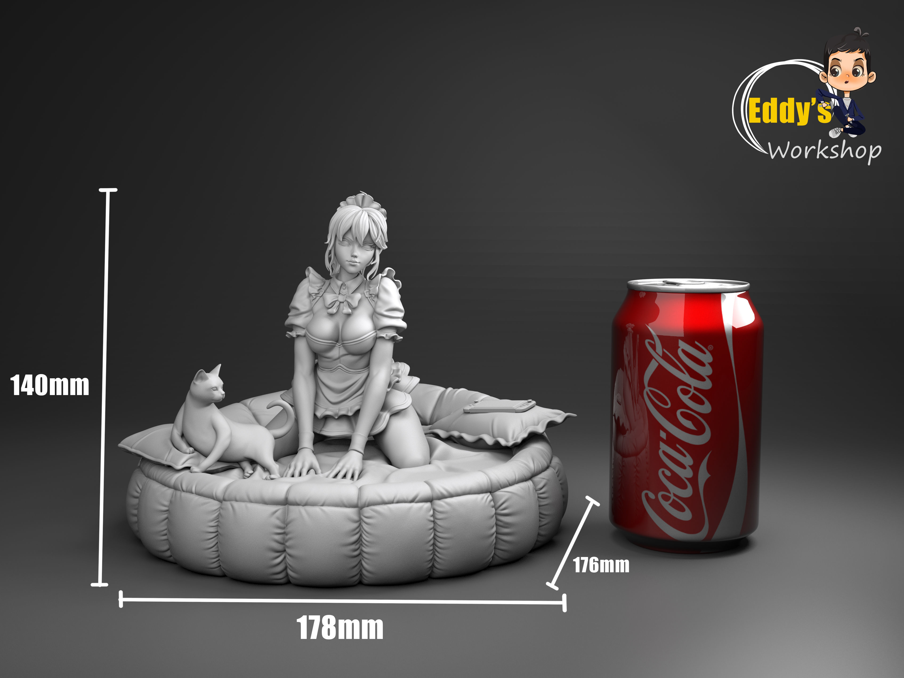 Marcie and Milo - 3D STL Ready To Print 3D print model_7