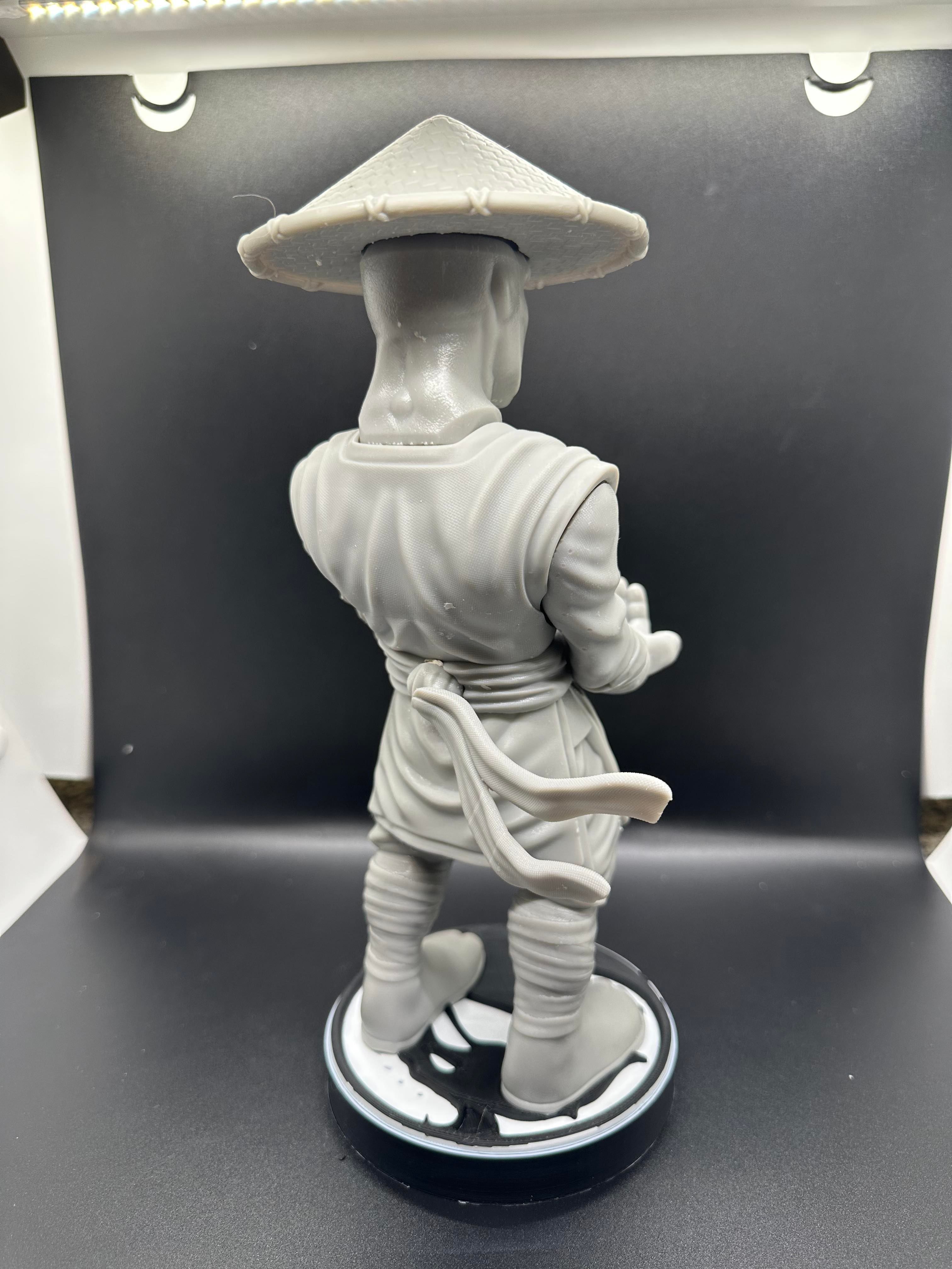 Raiden Mortal Kombat joystick holder 270mm 3D print model_7