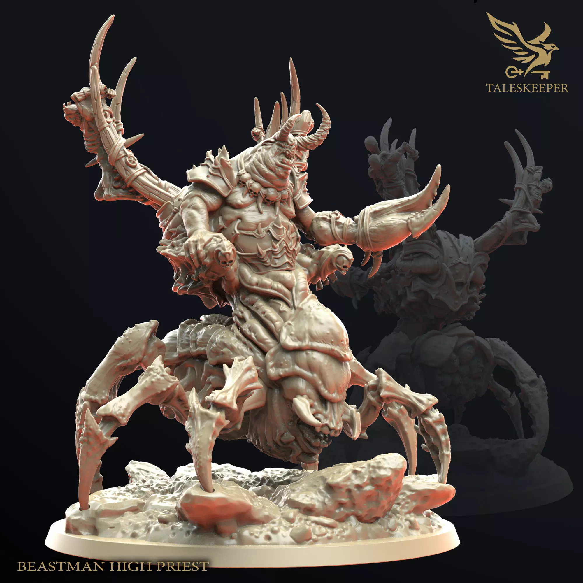 Beastman High Priest 3D print model_0