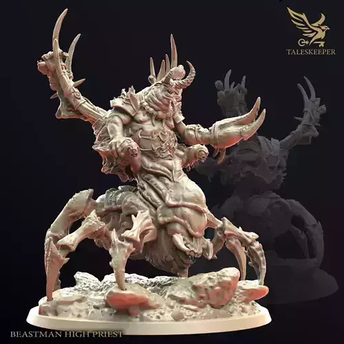 Beastman High Priest 3D print model