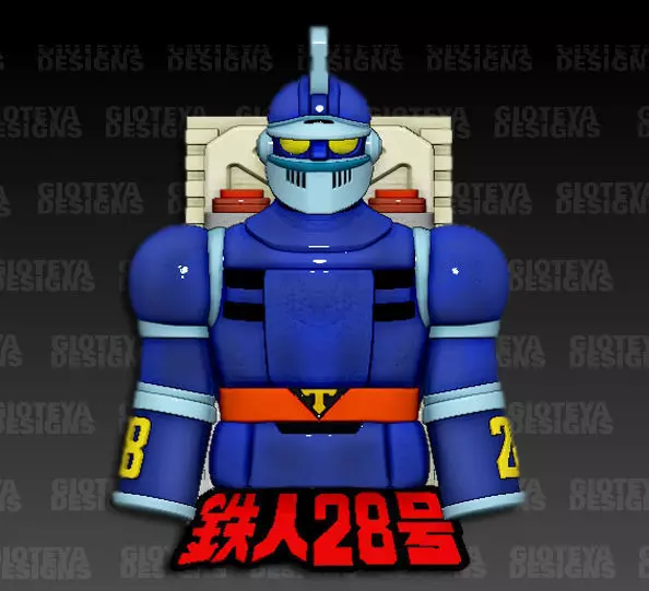 Tetsujin 28 1980 Version 3D model_0