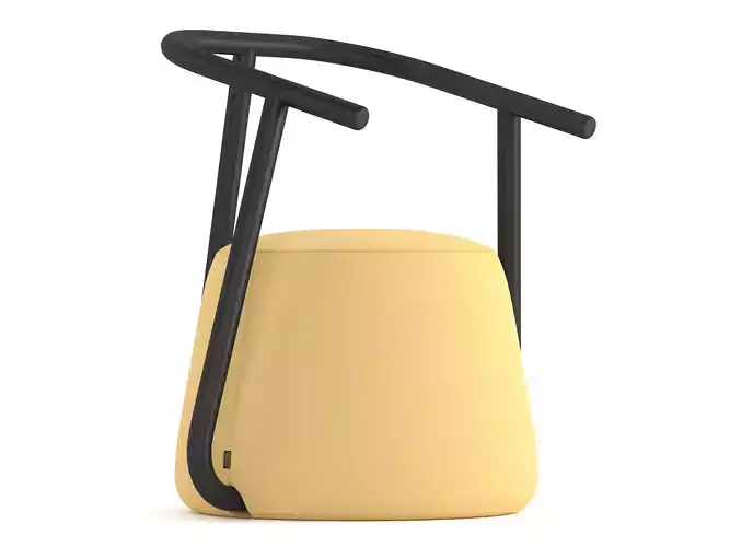 Simetri Yoko 3 Armchair Free 3D model