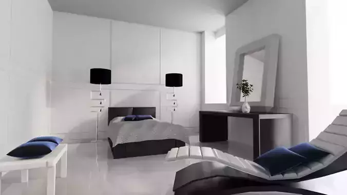 Modern bedroom