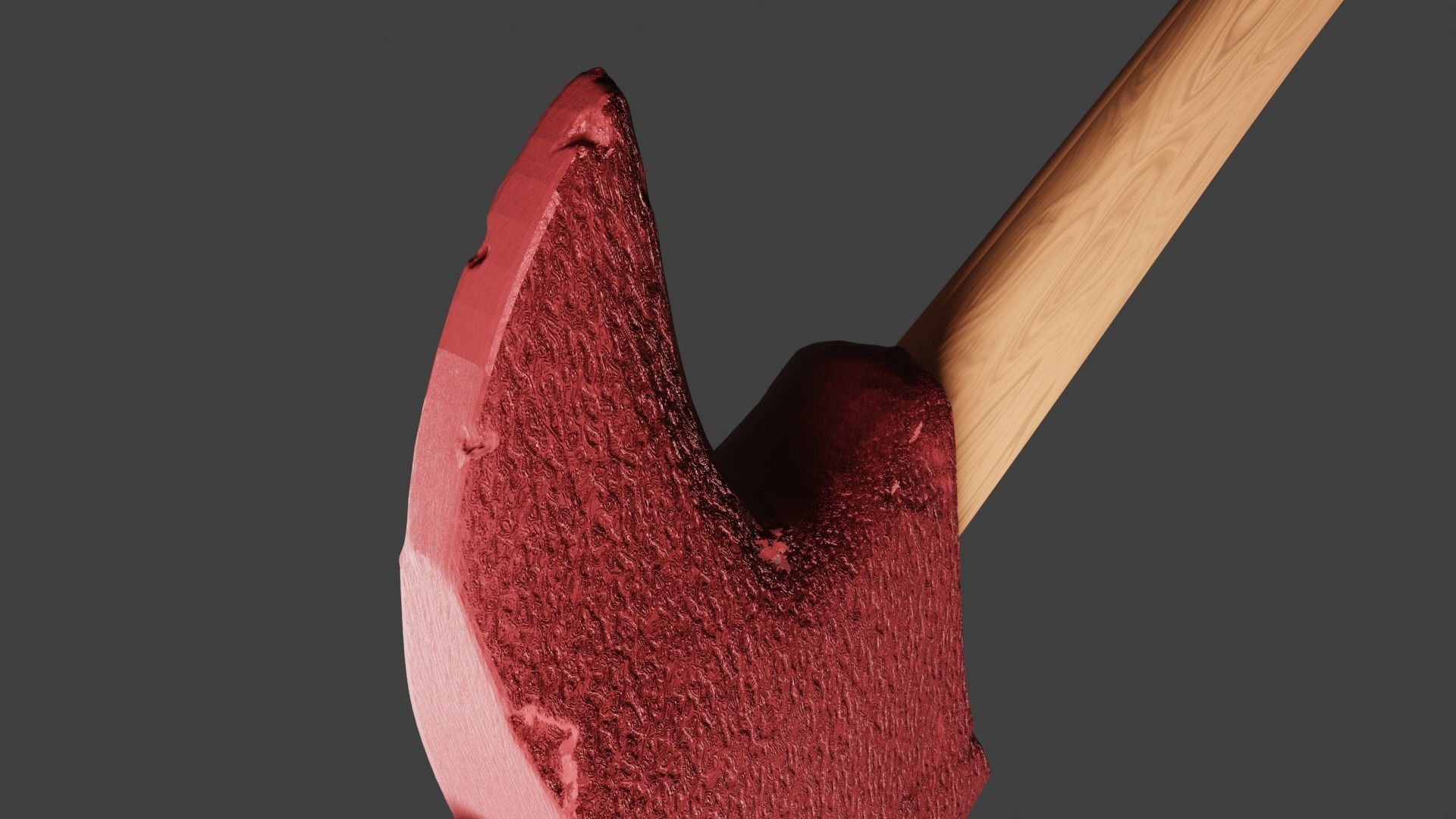 Fire Axe 3D Model 3D model_5