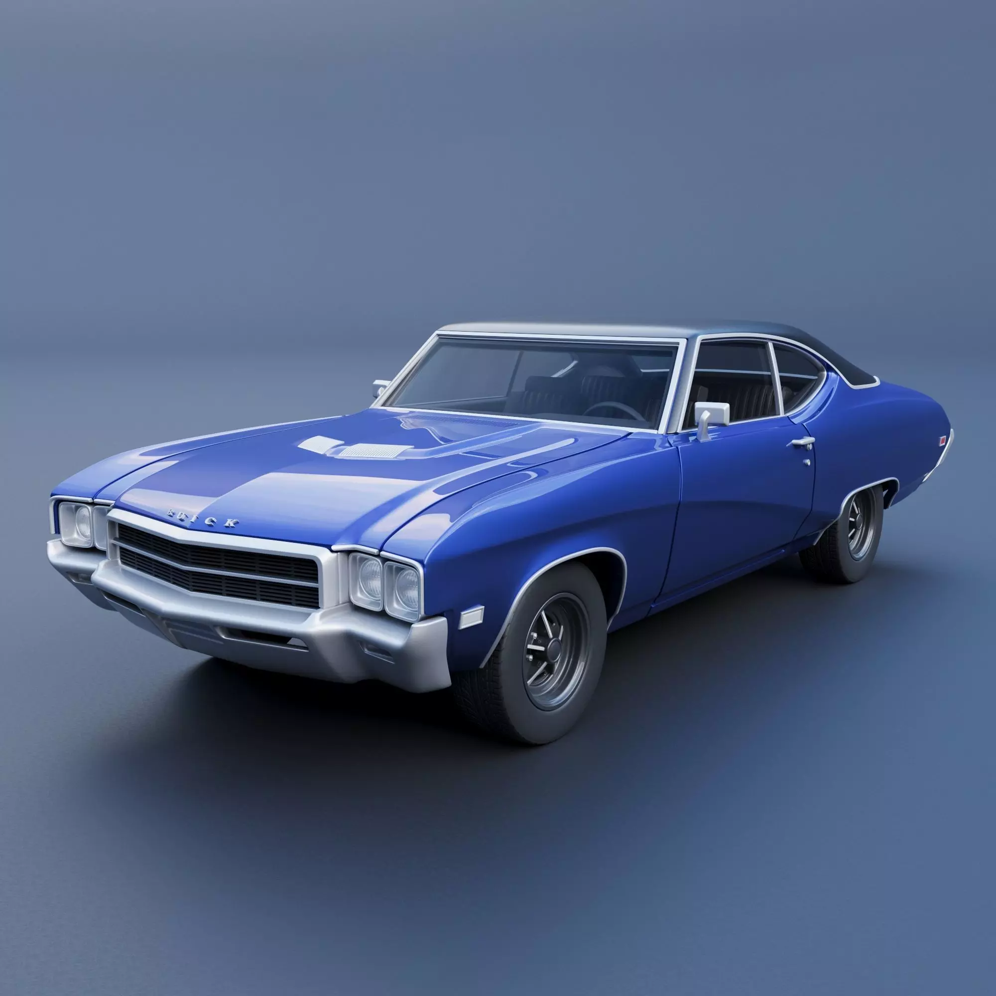Buick Skylark 1969 3D print model_0