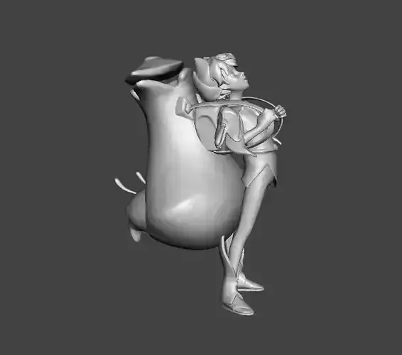 Faerie Court Milio 3D Model 3D print model