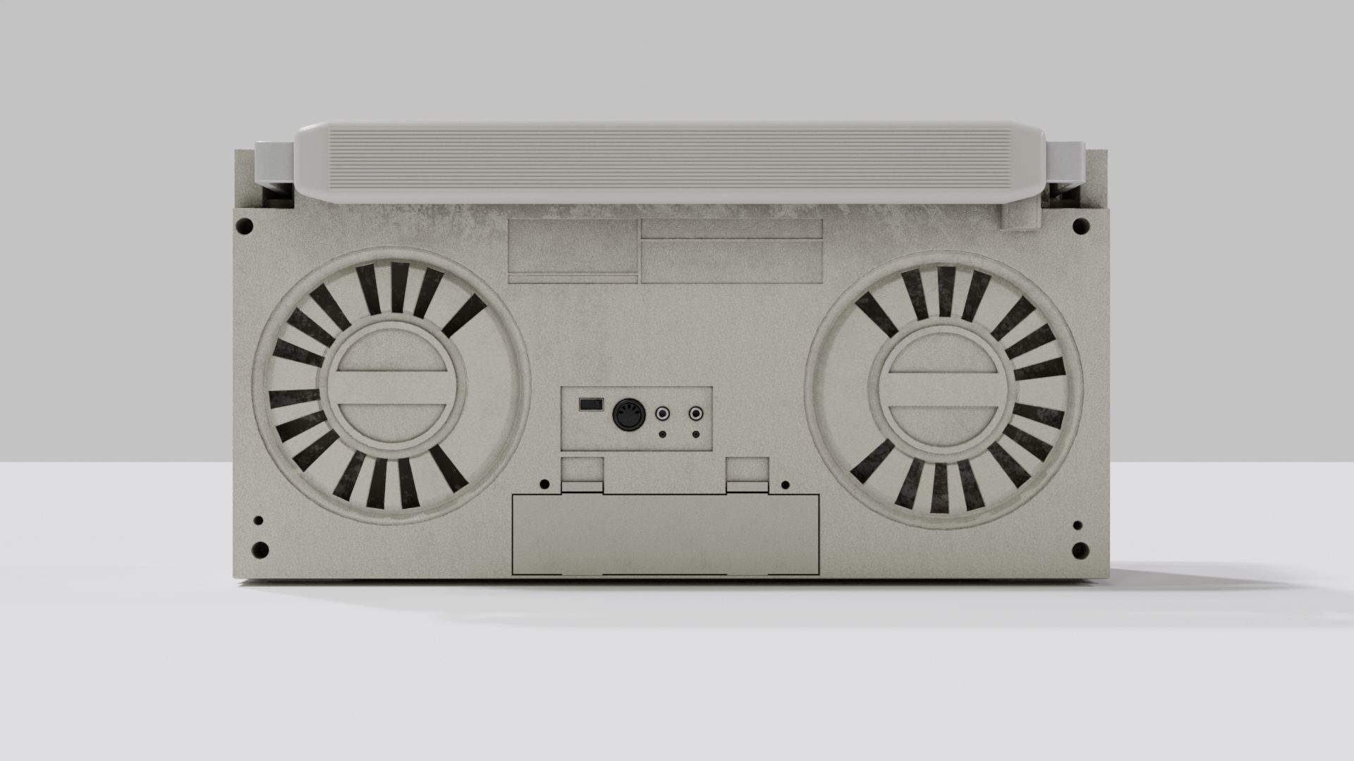 Boom Box SHARP G F- 4646 3D model_1