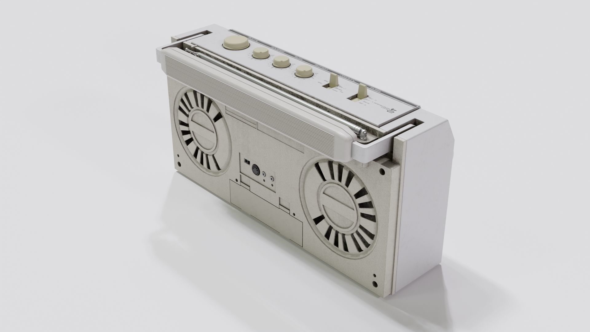 Boom Box SHARP G F- 4646 3D model_4