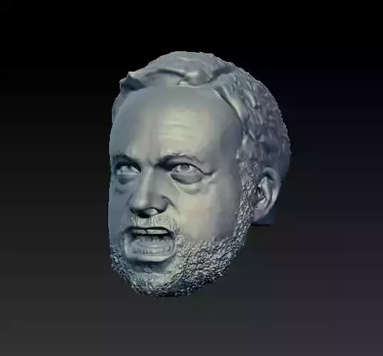 Alex Jones Yell 3D print model