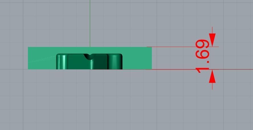 key pendant 3D print model_8