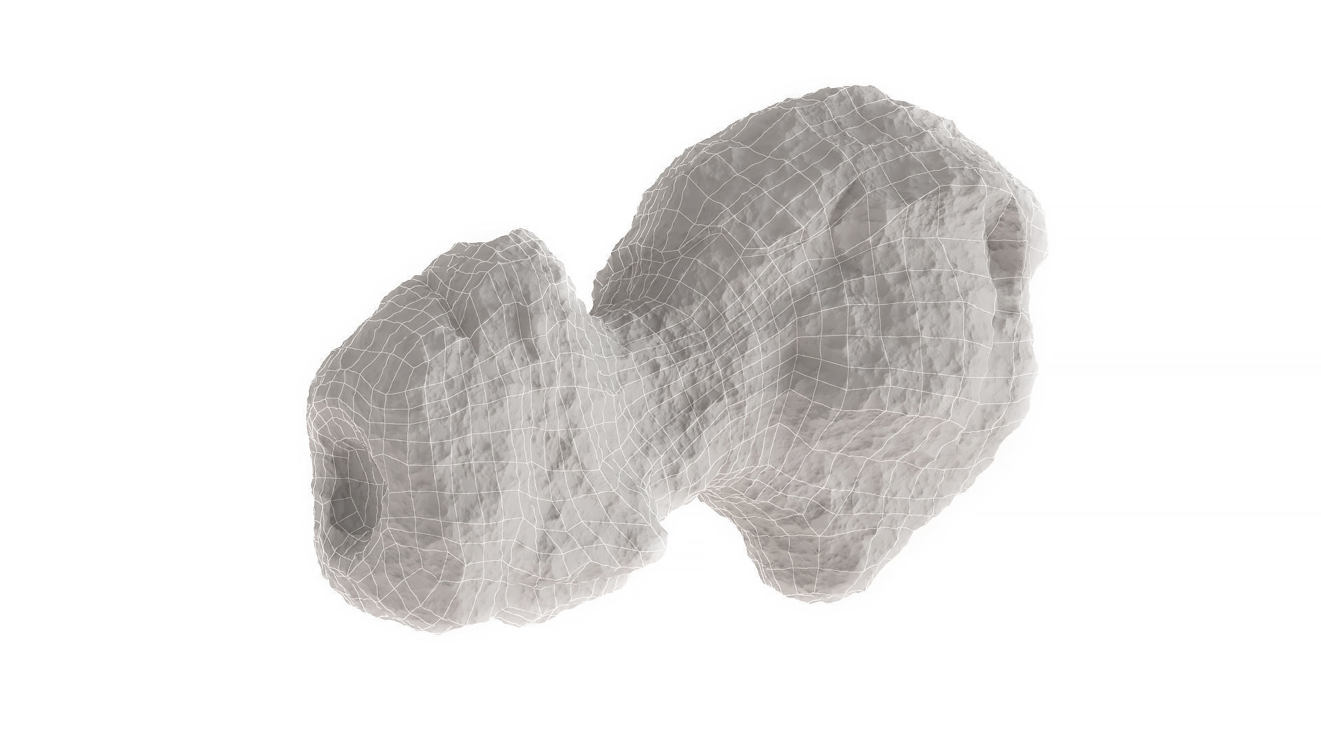 Comet Churyumov Gerasimenko 3D model_18