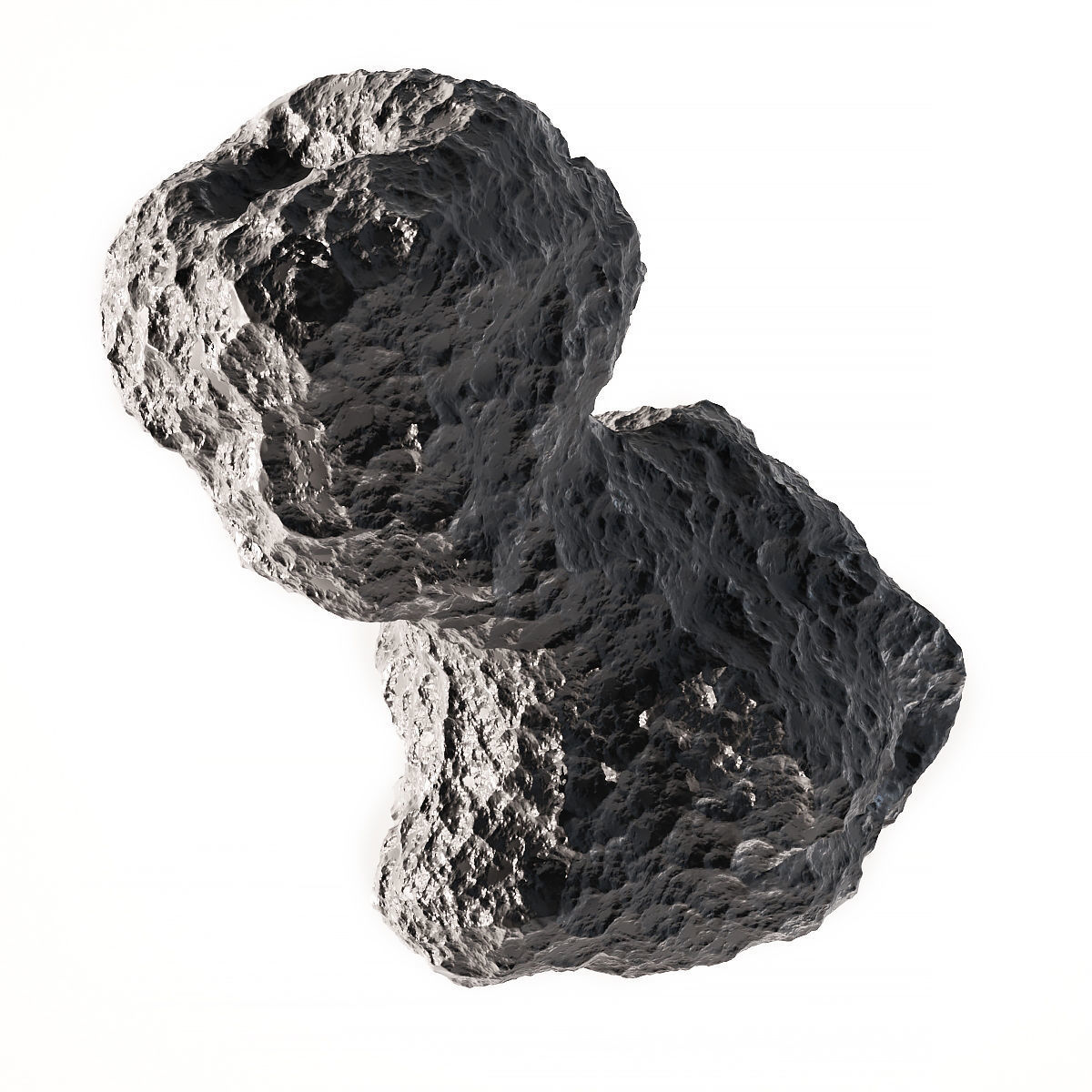 Comet Churyumov Gerasimenko 3D model_1