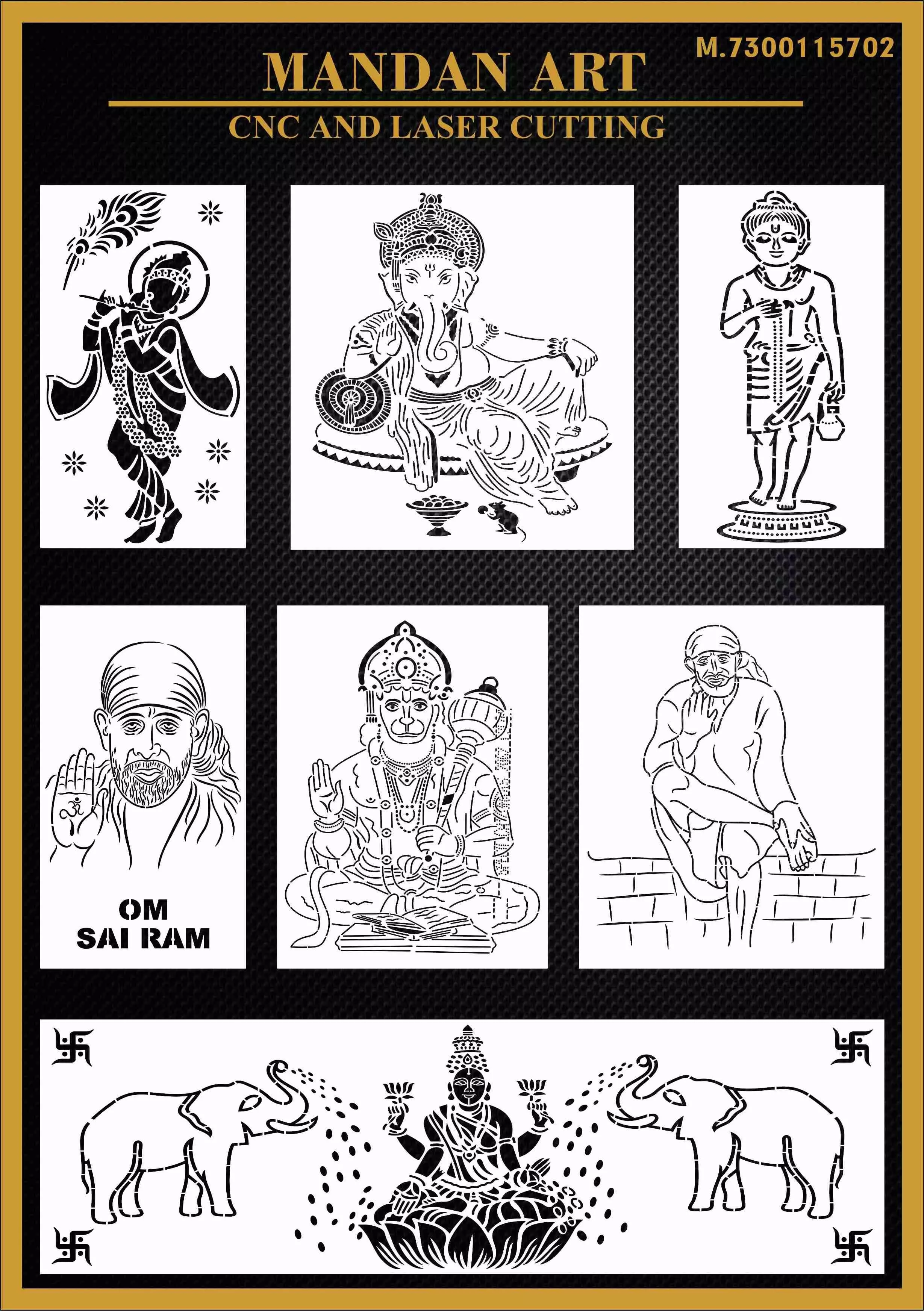 2D GOD DESIGN 3D print model_0