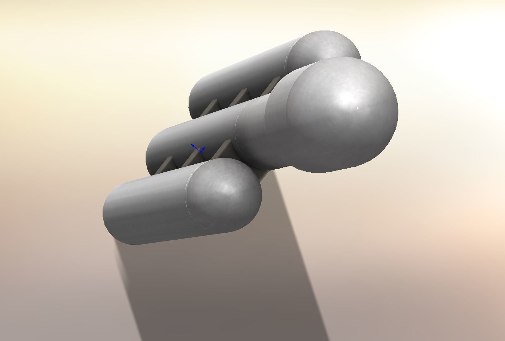 Detailed and Easy to 3D Print SpaceX Falcon Heavy Rocket 3D print model_7