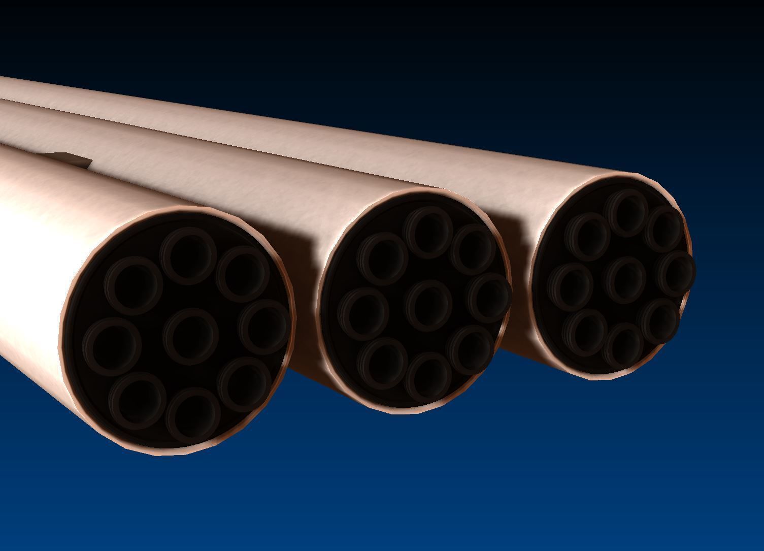 Detailed and Easy to 3D Print SpaceX Falcon Heavy Rocket 3D print model_2