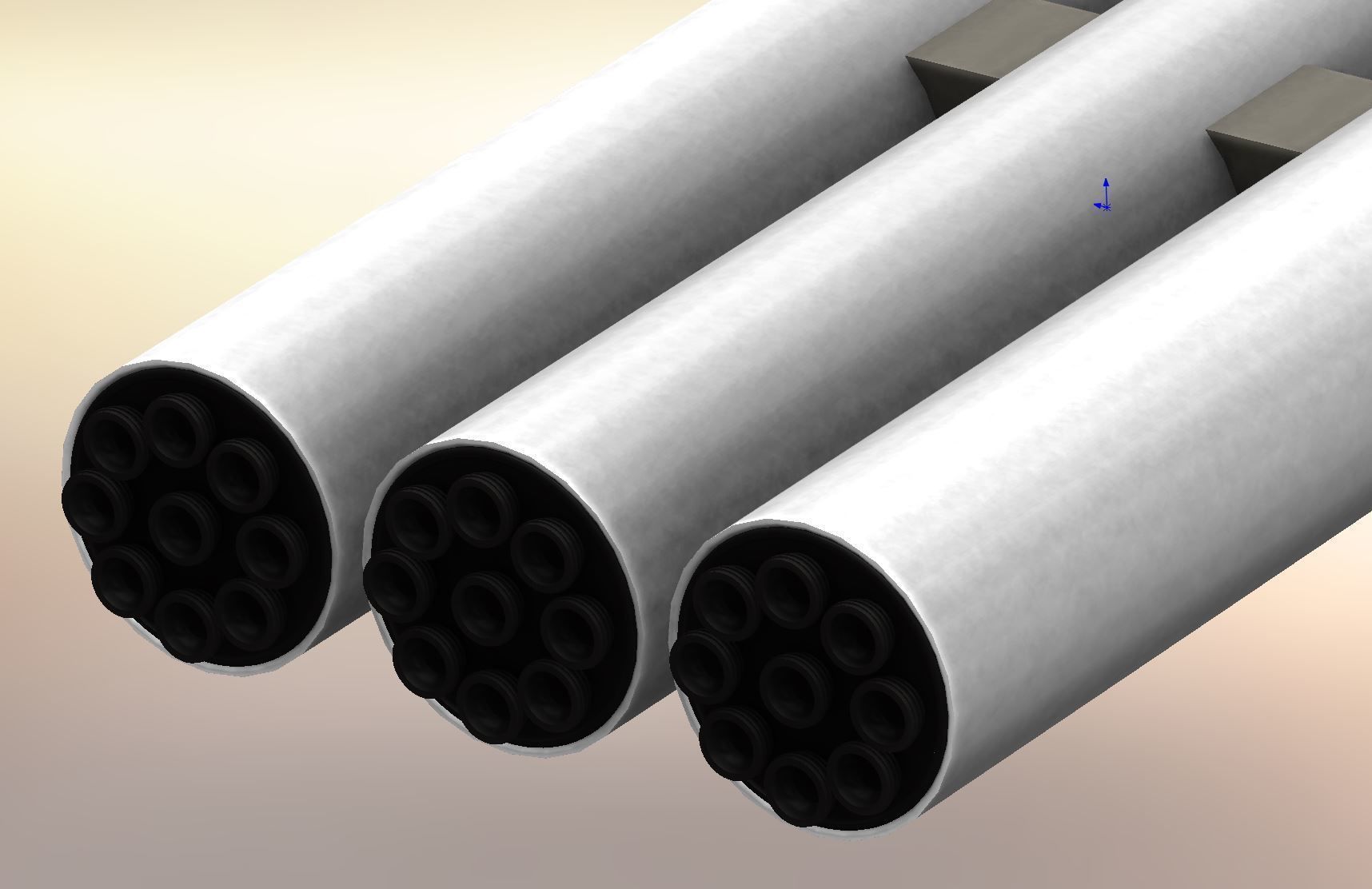 Detailed and Easy to 3D Print SpaceX Falcon Heavy Rocket 3D print model_6