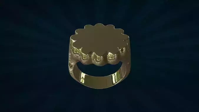 RING-016 Base Ring 3D model