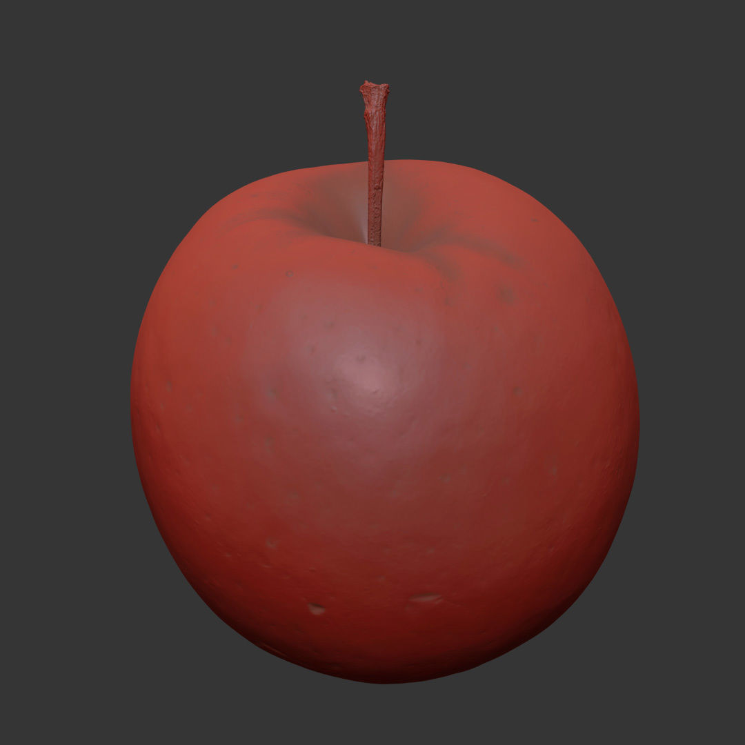 Apple 3D model_7
