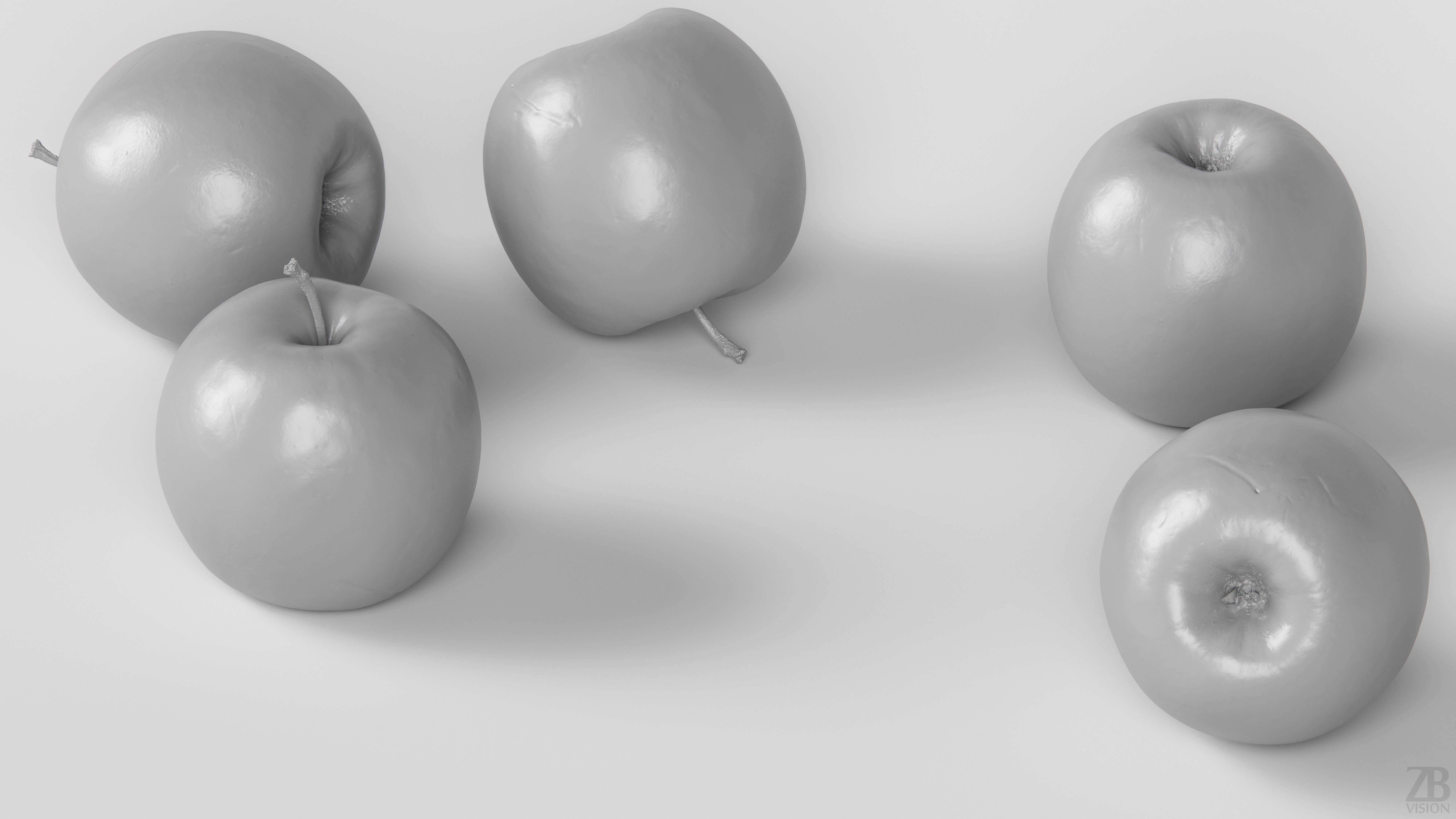Apple 3D model_3