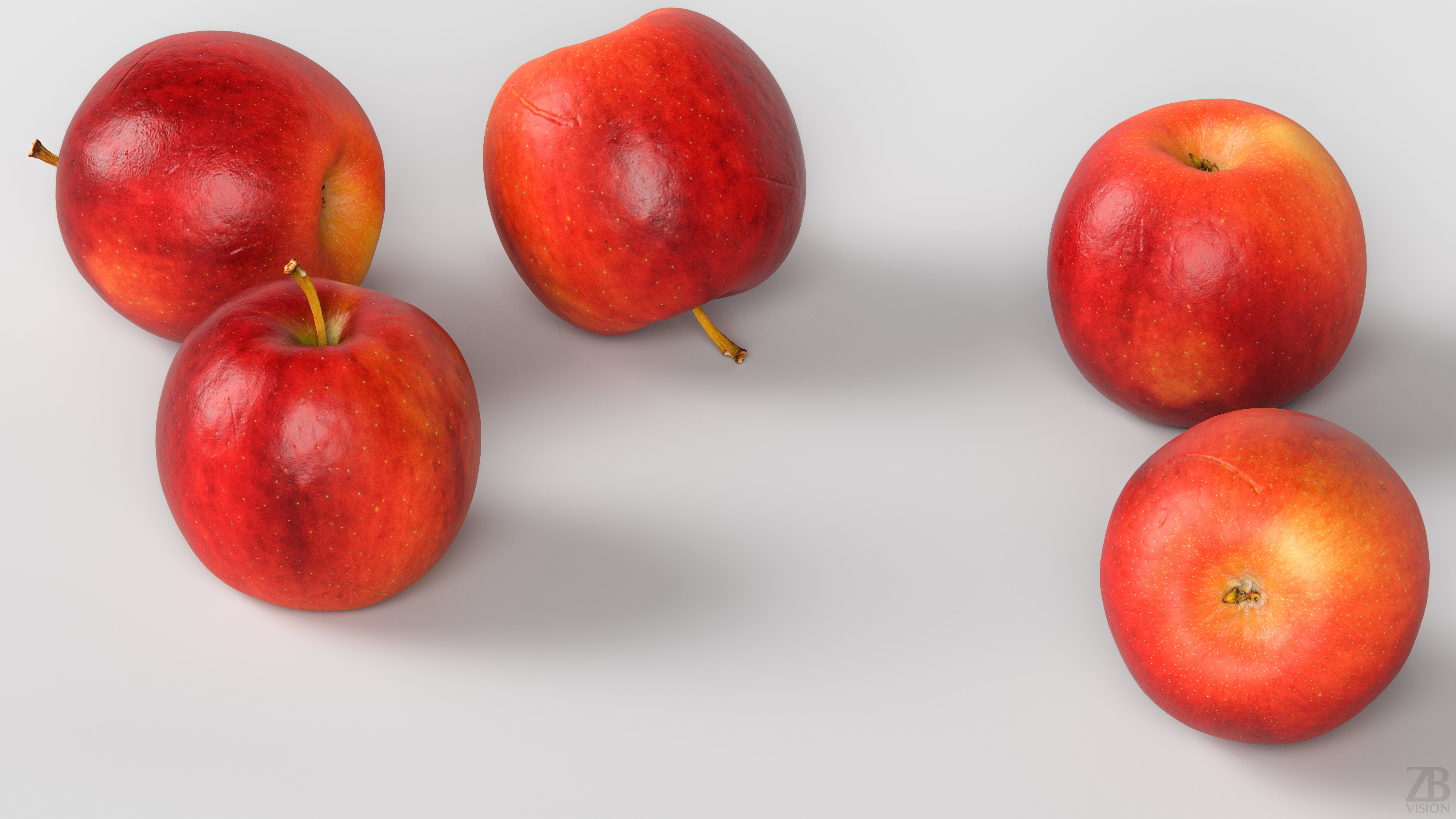 Apple 3D model_2