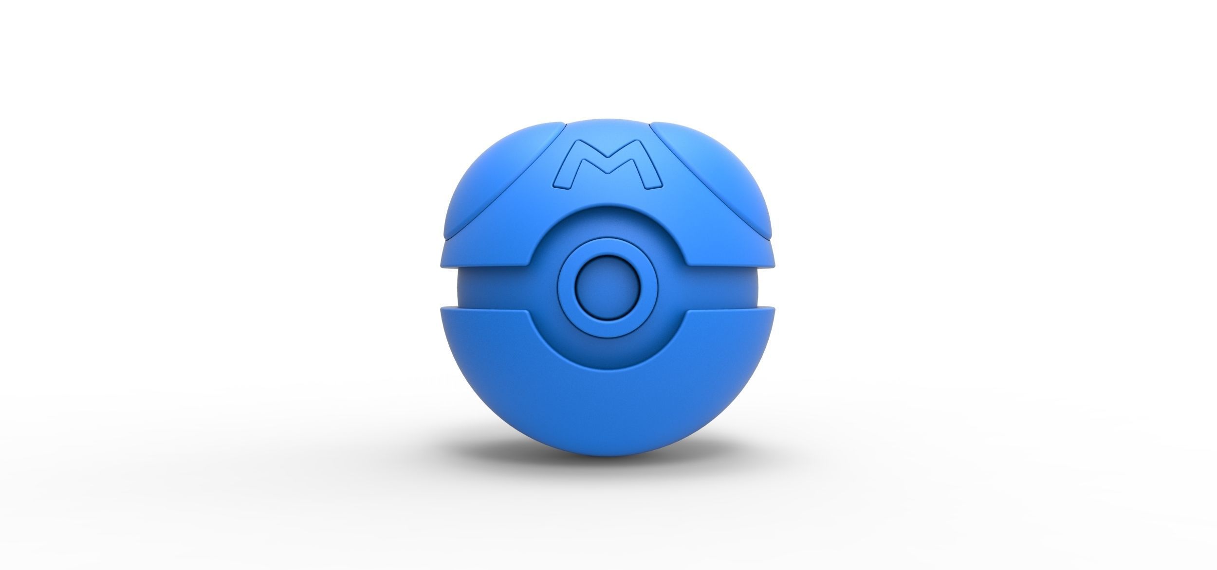 Master Ball 3D print model_11