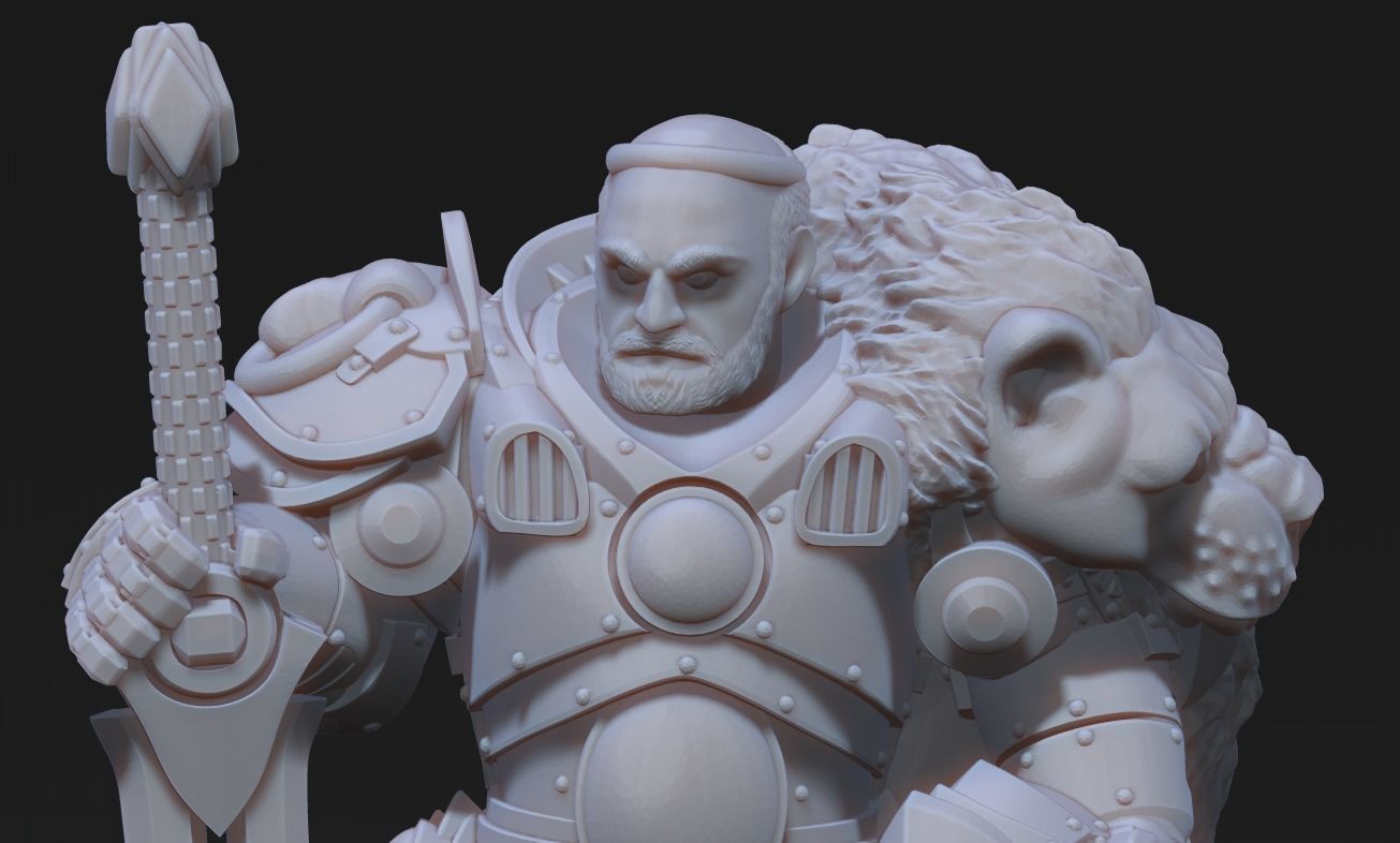 Black Knights - Lord Regent 3D print model_3