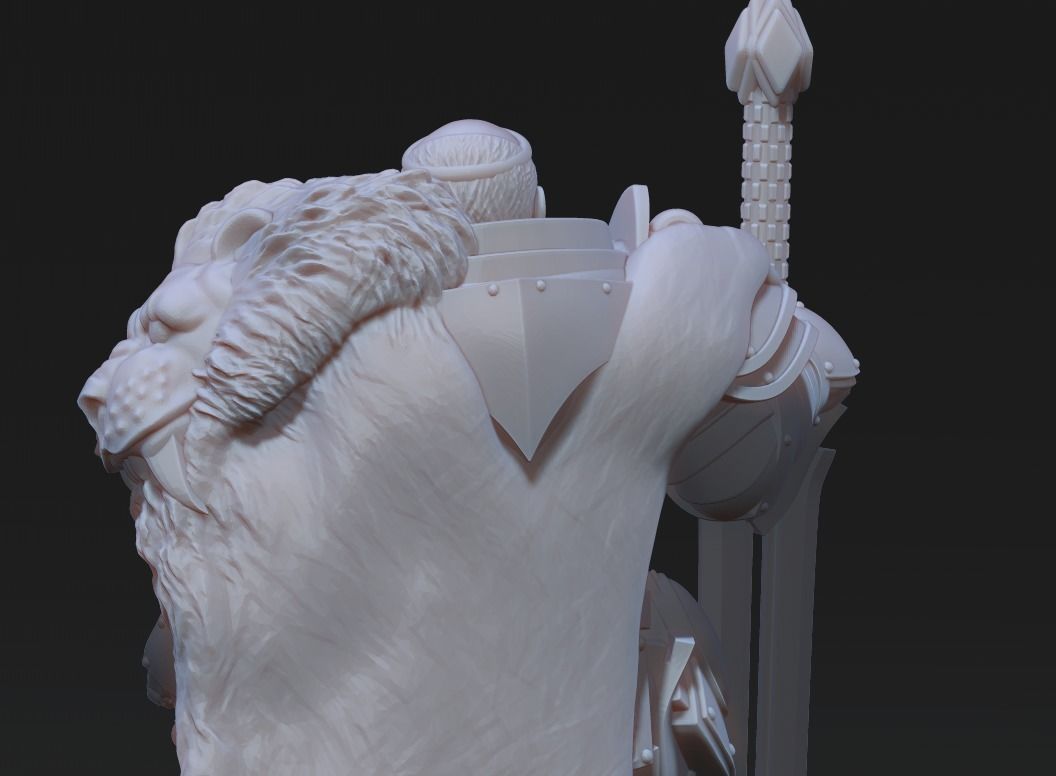 Black Knights - Lord Regent 3D print model_5