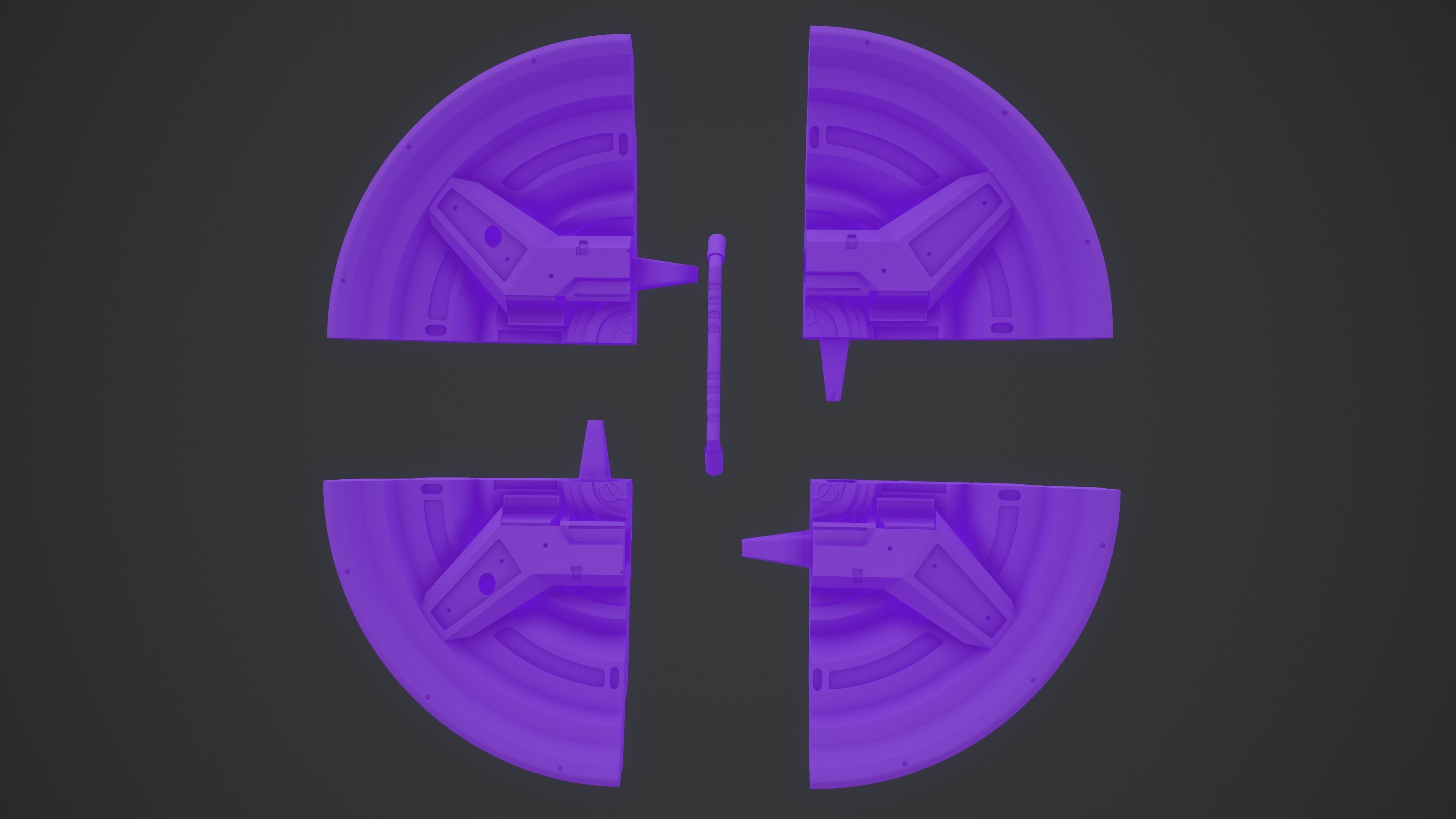Titan Shield 3D print model_4