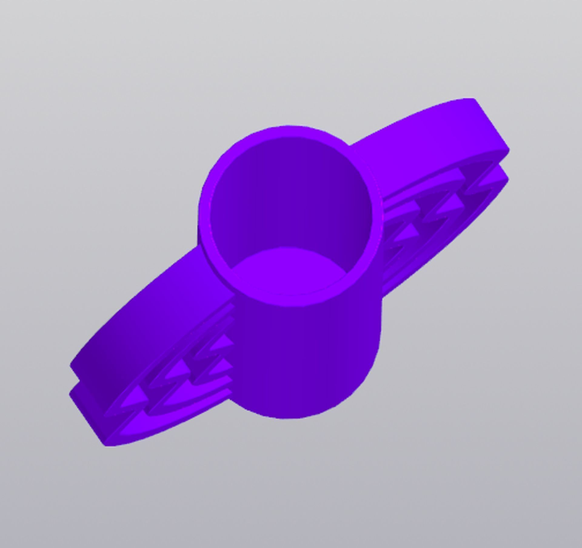 Patterned vase v2 3D print model_3