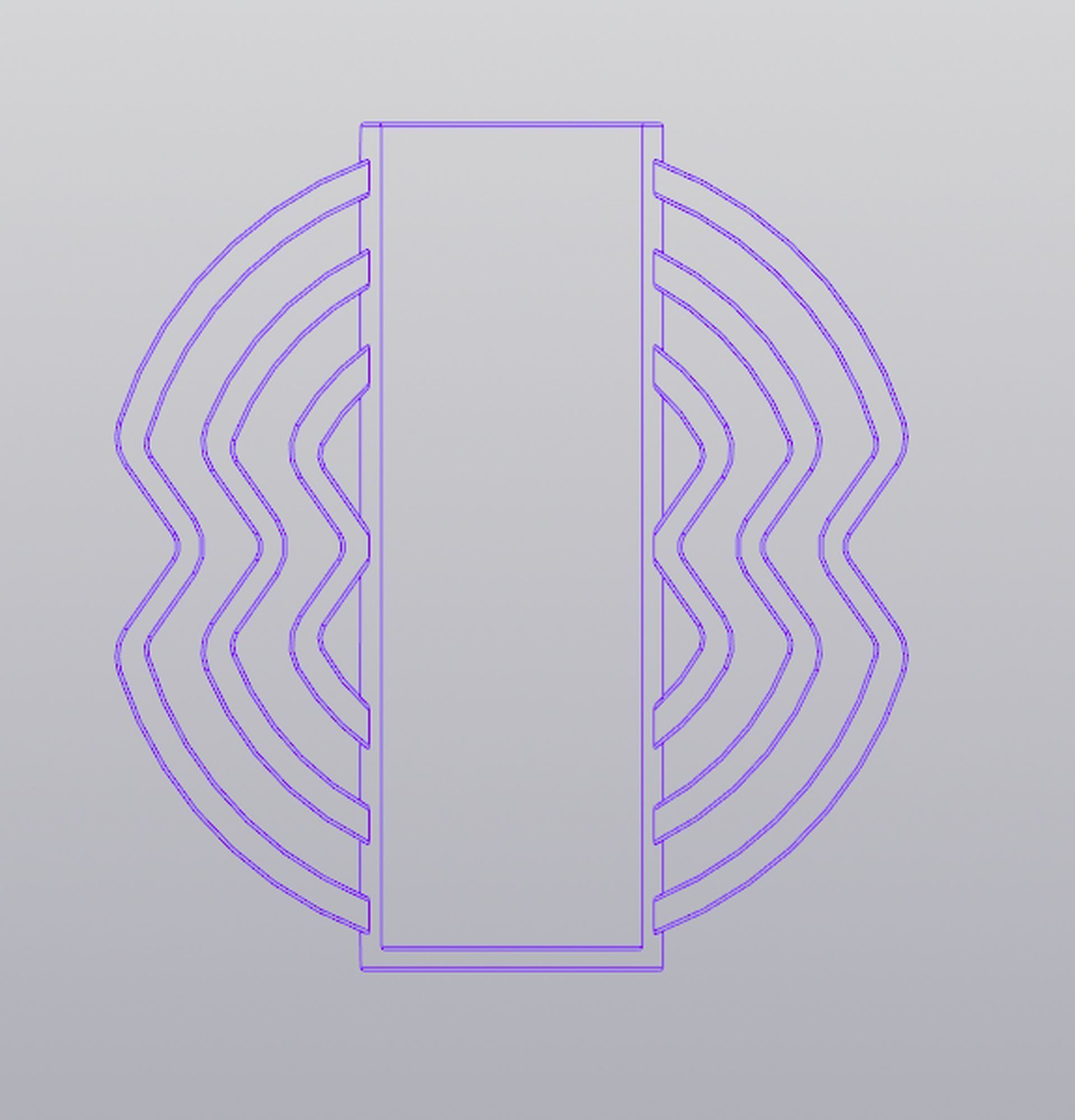 Patterned vase v2 3D print model_5