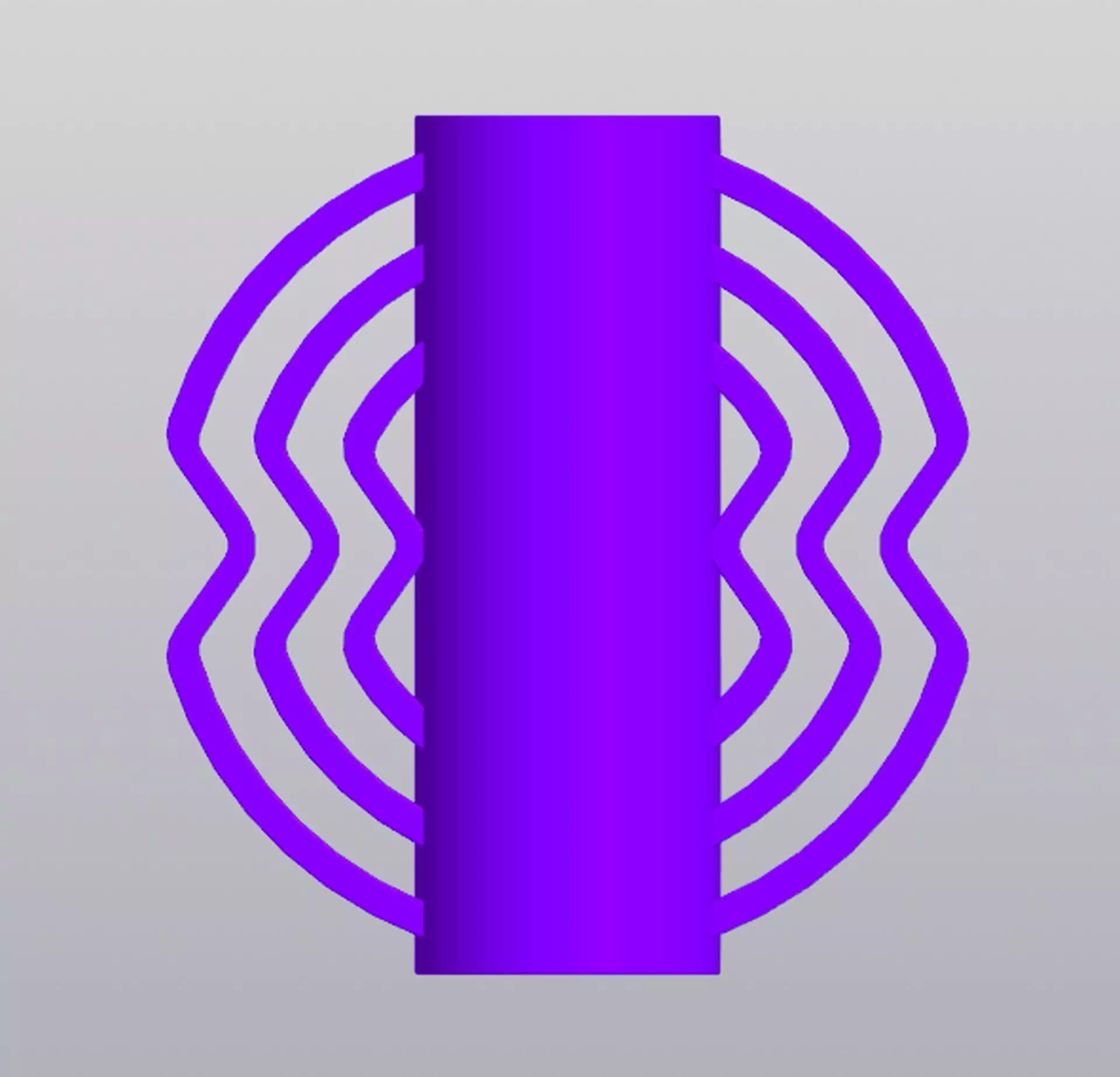 Patterned vase v2 3D print model_0