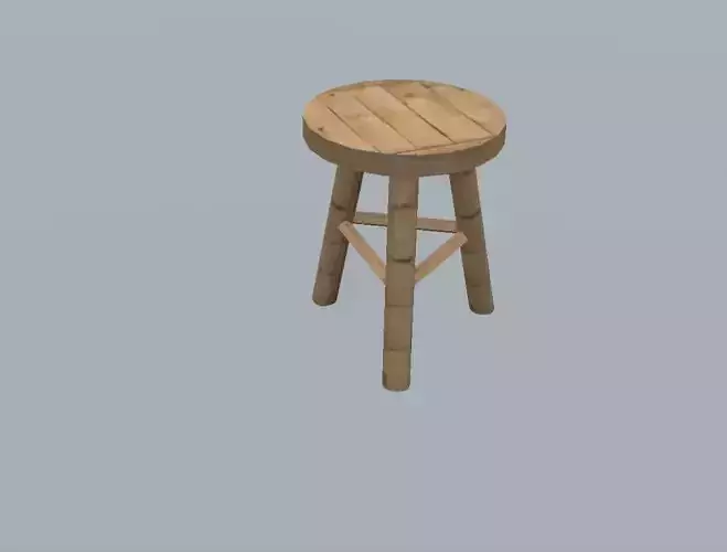 Wooden chair 