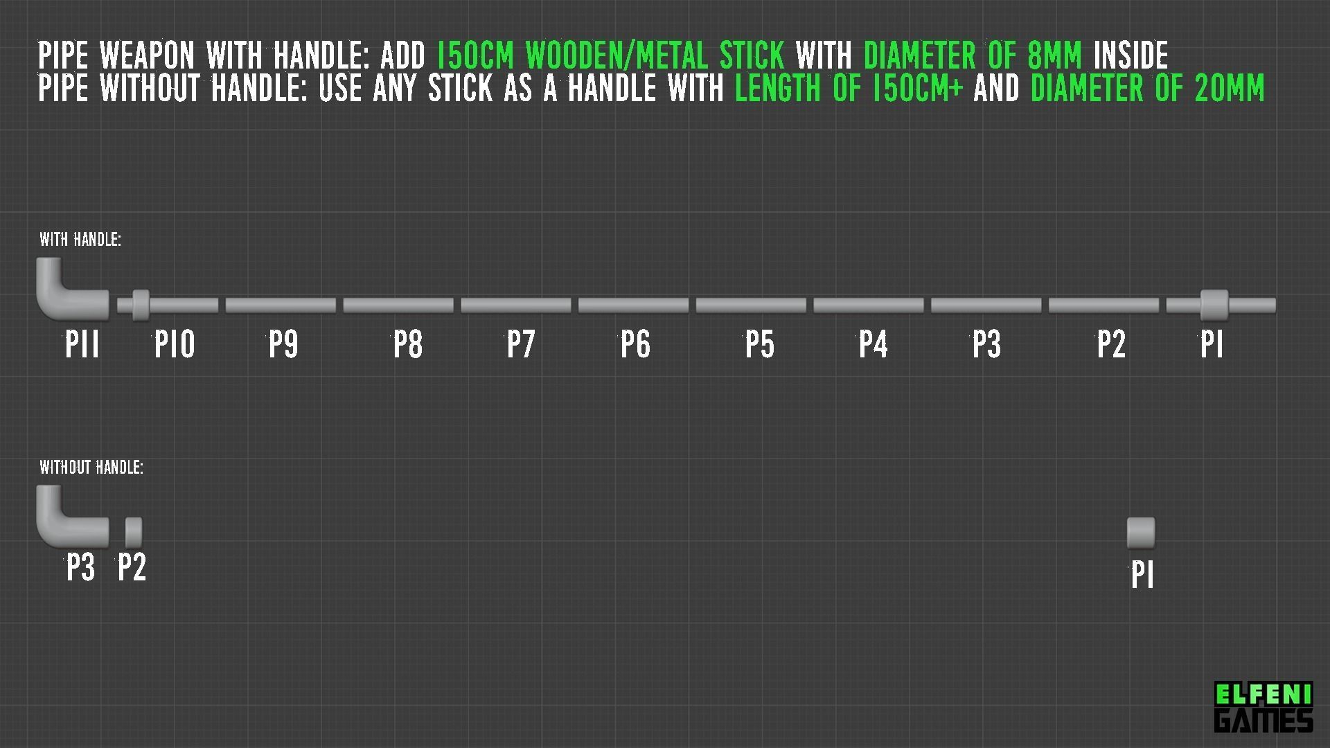 One Piece - Sabos pipe weapon 3D print model_4