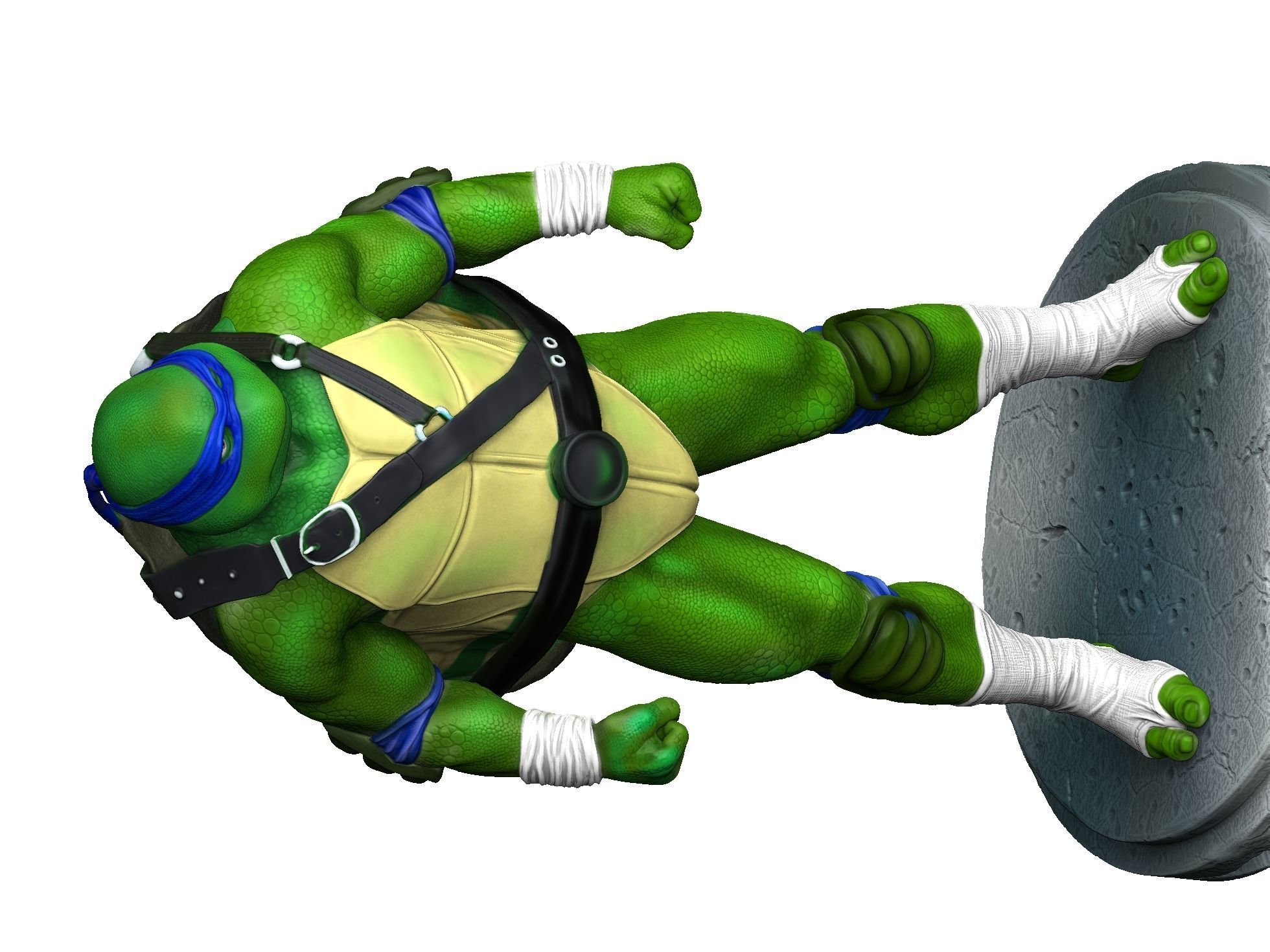 LEONARDO FROM INJUSTICE FOR 3D PRINTING STL 3D print model_14