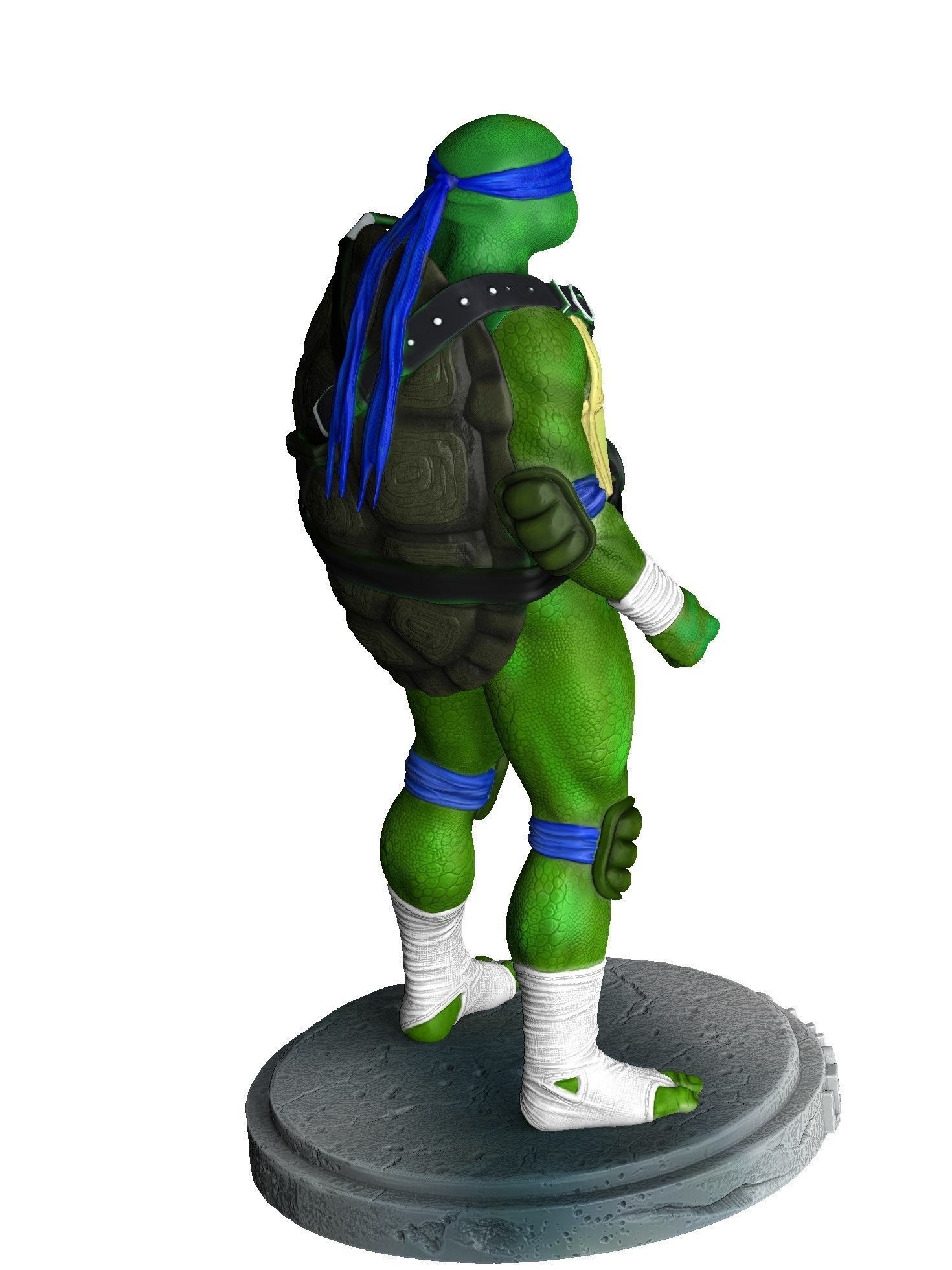 LEONARDO FROM INJUSTICE FOR 3D PRINTING STL 3D print model_18