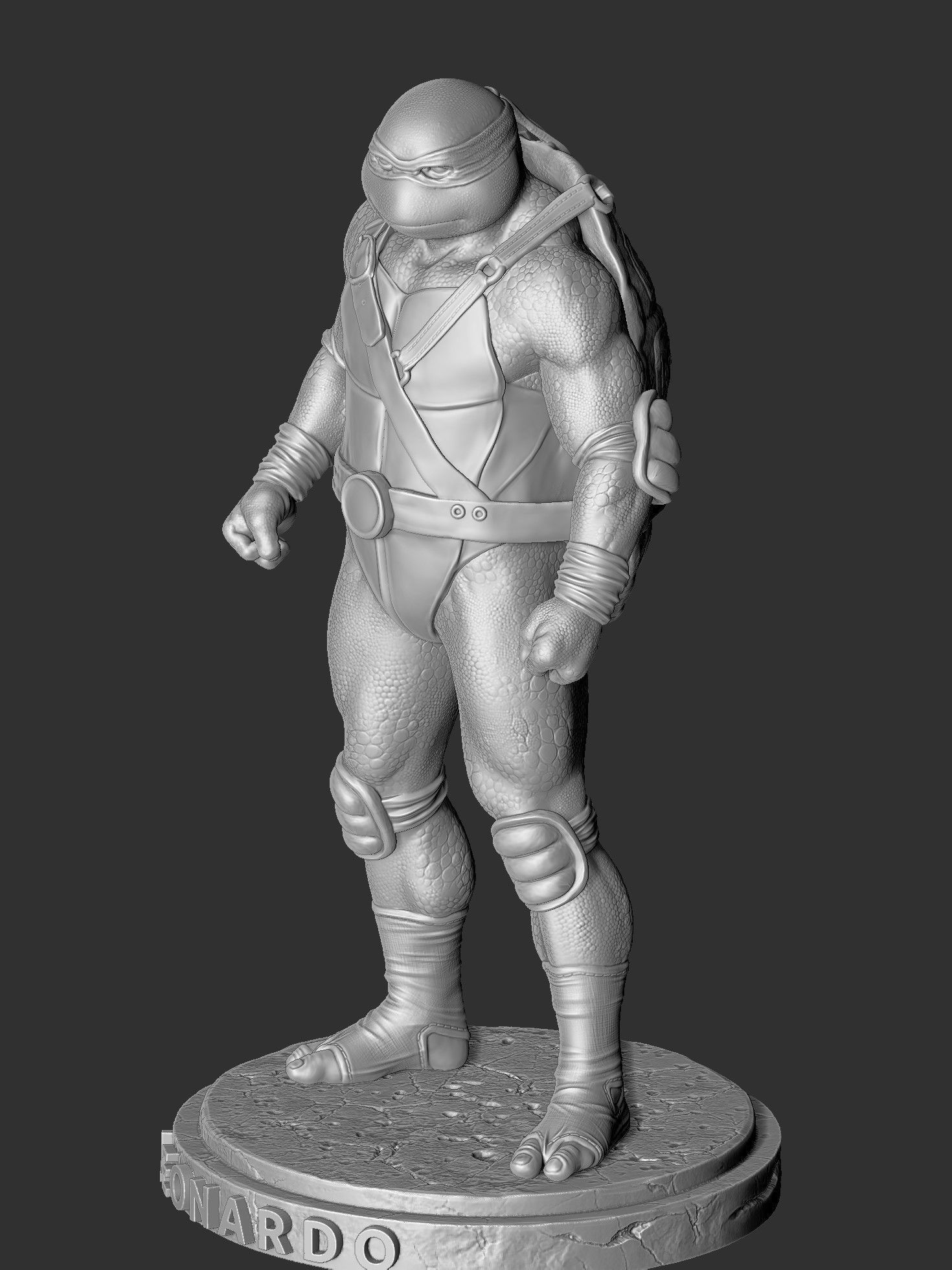 LEONARDO FROM INJUSTICE FOR 3D PRINTING STL 3D print model_35