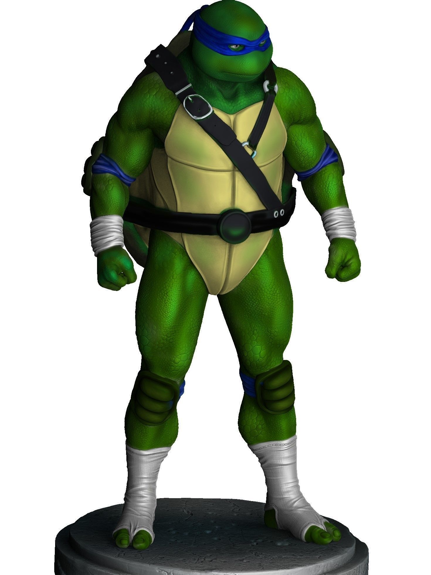 LEONARDO FROM INJUSTICE FOR 3D PRINTING STL 3D print model_21