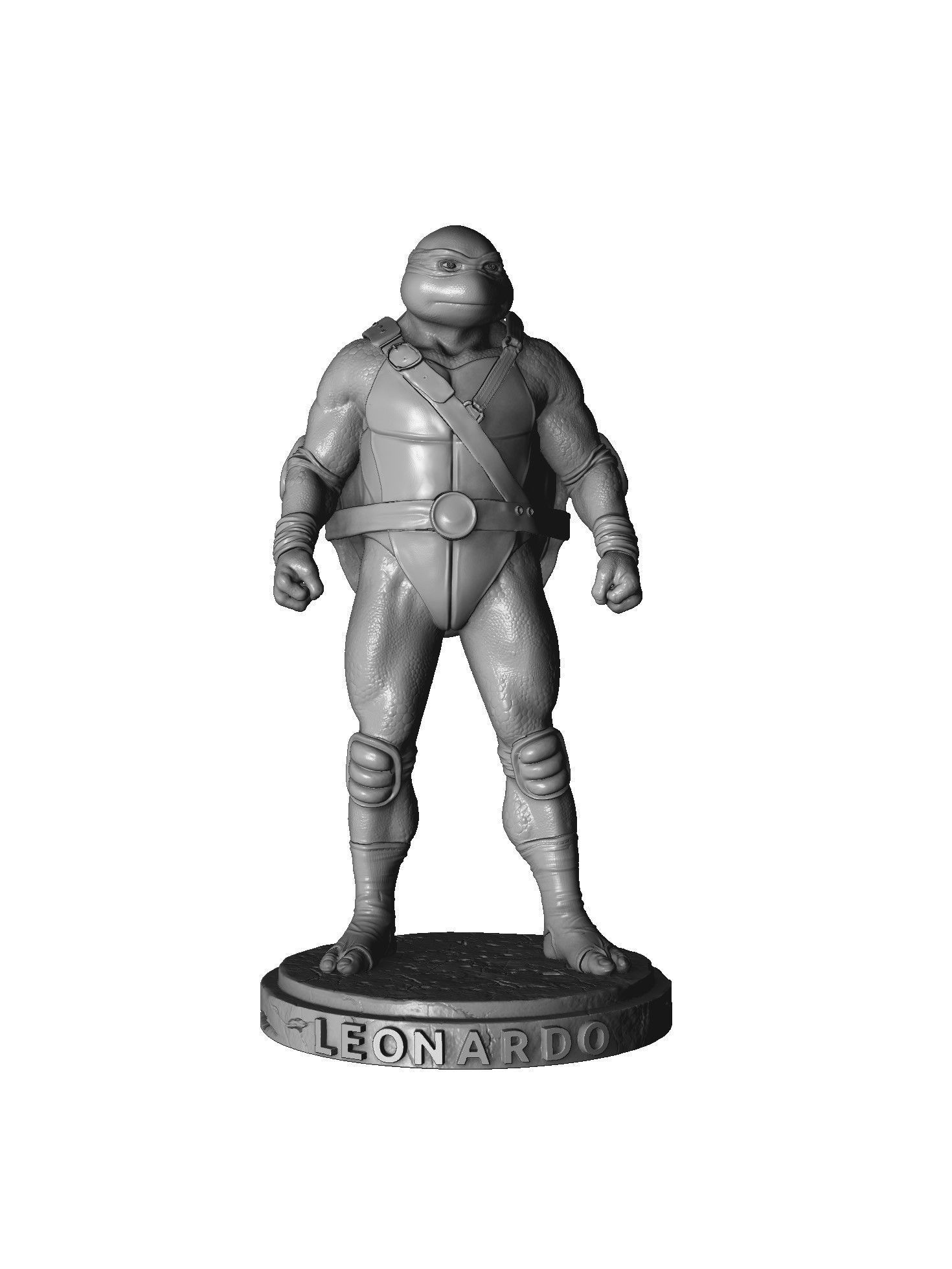 LEONARDO FROM INJUSTICE FOR 3D PRINTING STL 3D print model_11