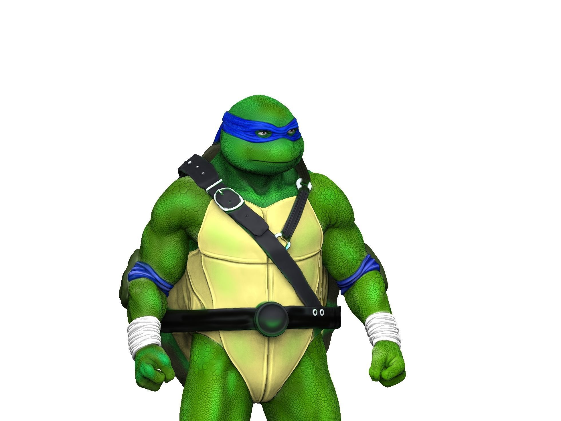 LEONARDO FROM INJUSTICE FOR 3D PRINTING STL 3D print model_2