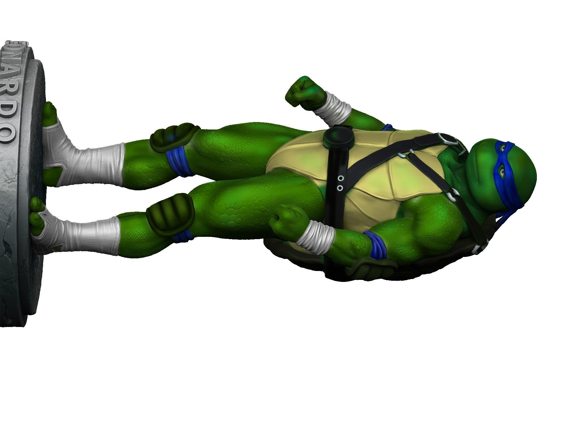 LEONARDO FROM INJUSTICE FOR 3D PRINTING STL 3D print model_26