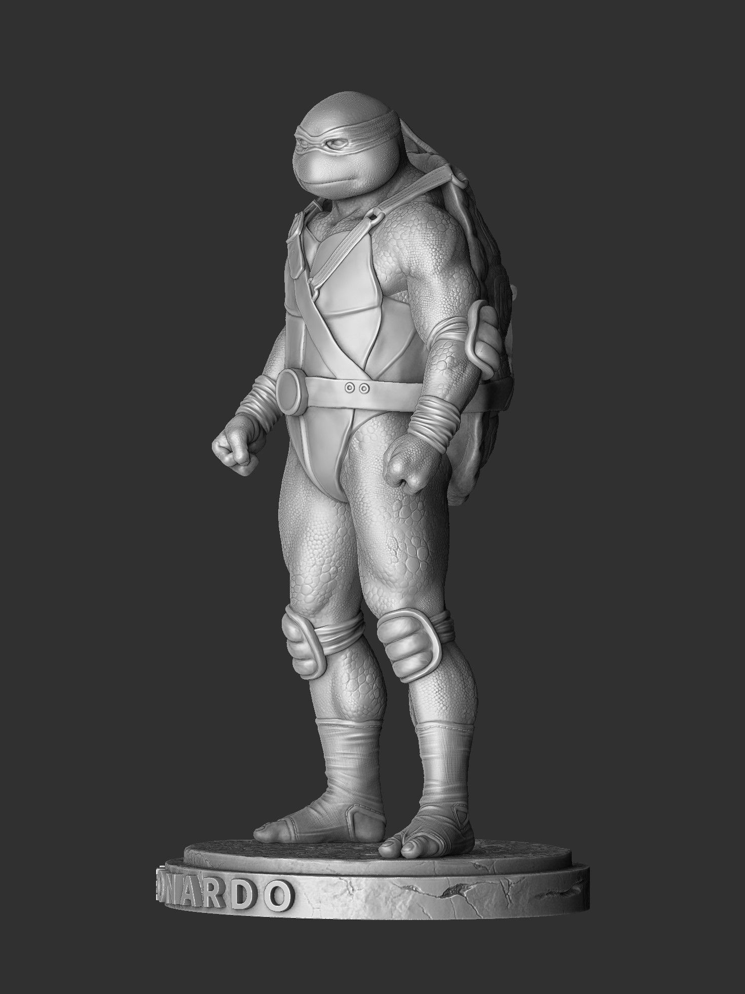 LEONARDO FROM INJUSTICE FOR 3D PRINTING STL 3D print model_34