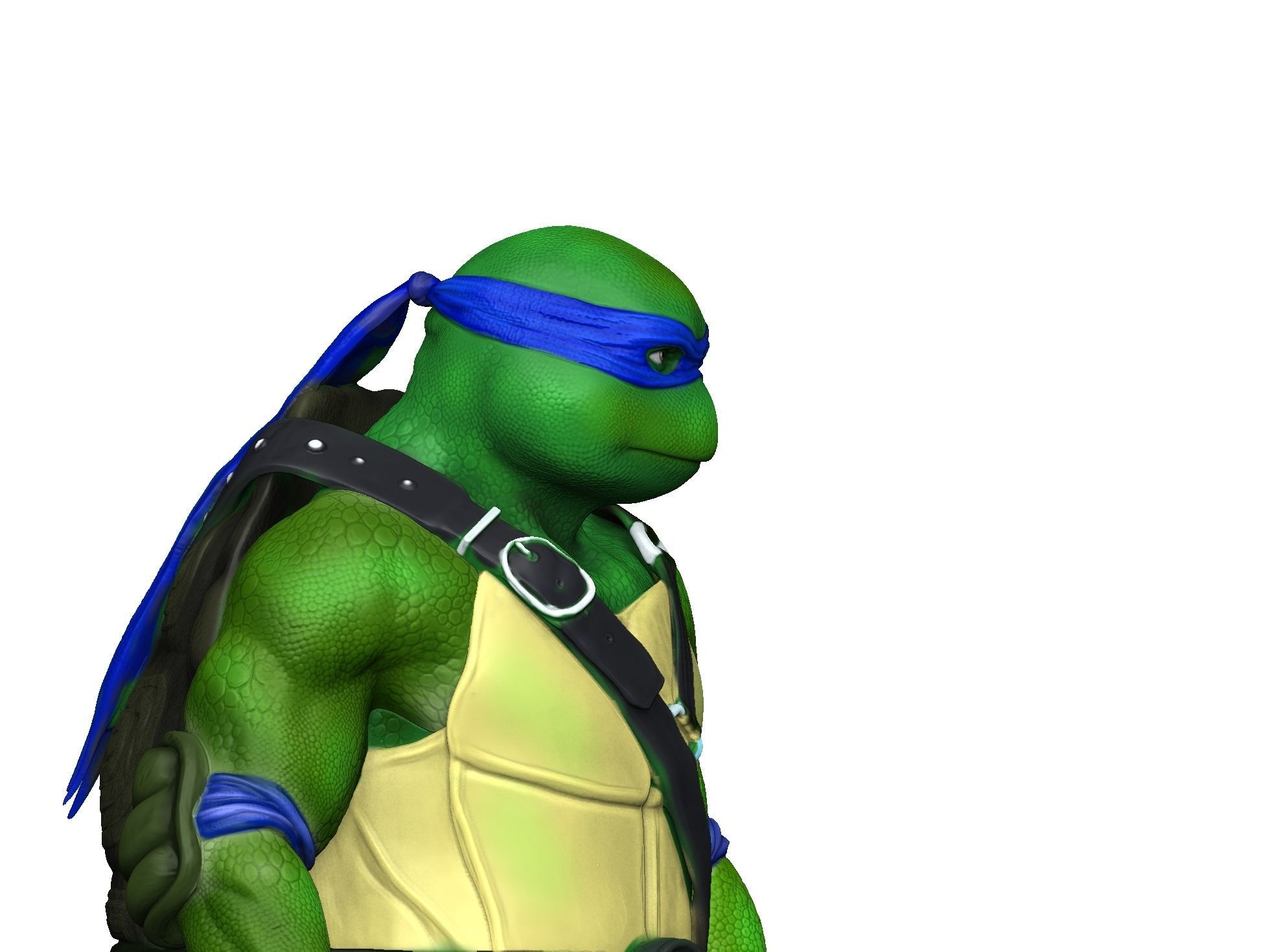 LEONARDO FROM INJUSTICE FOR 3D PRINTING STL 3D print model_7