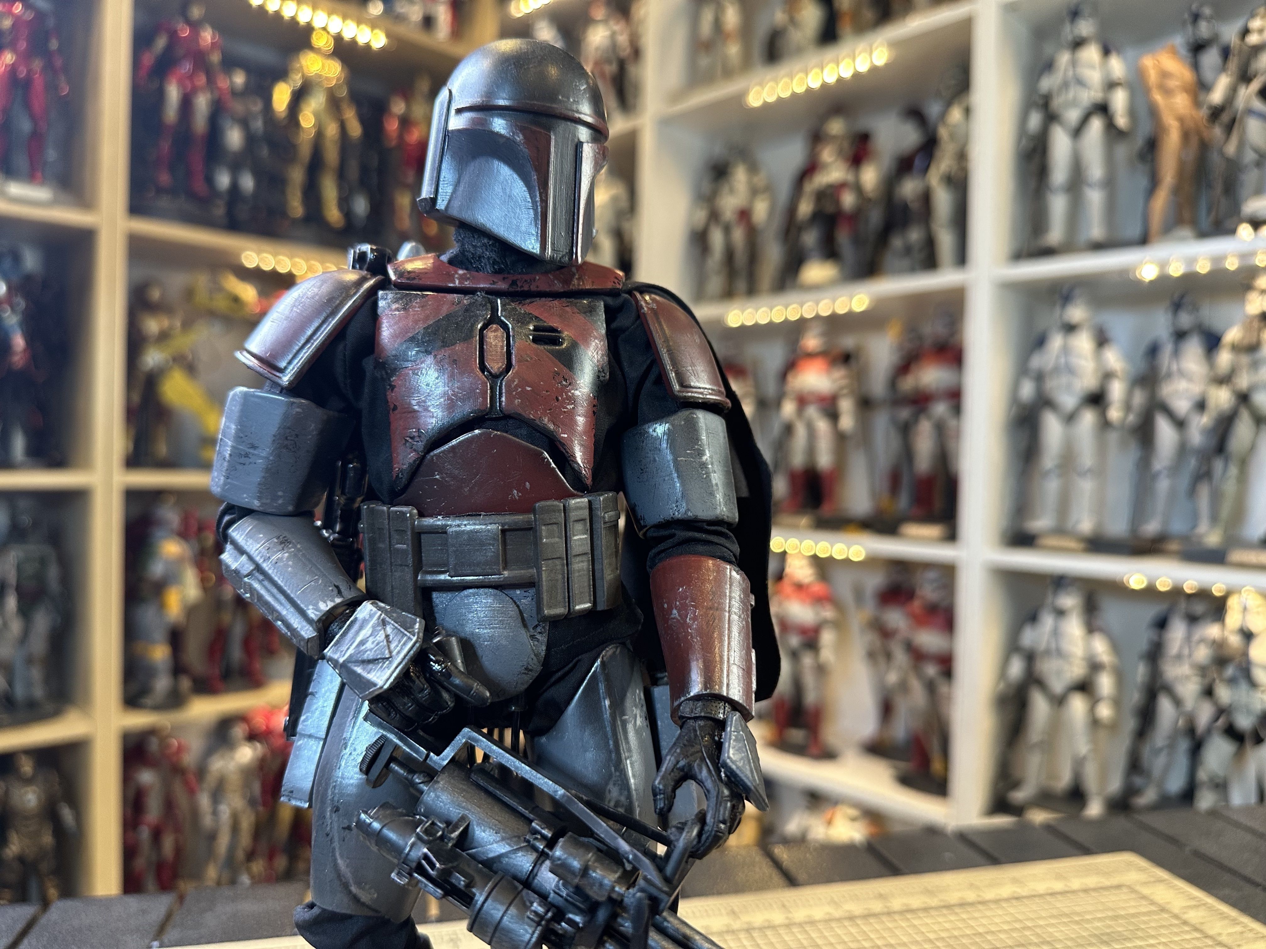 Mandalorian Armor Kit OneSix OneSixth 12inch Star Wars 3D model 3D