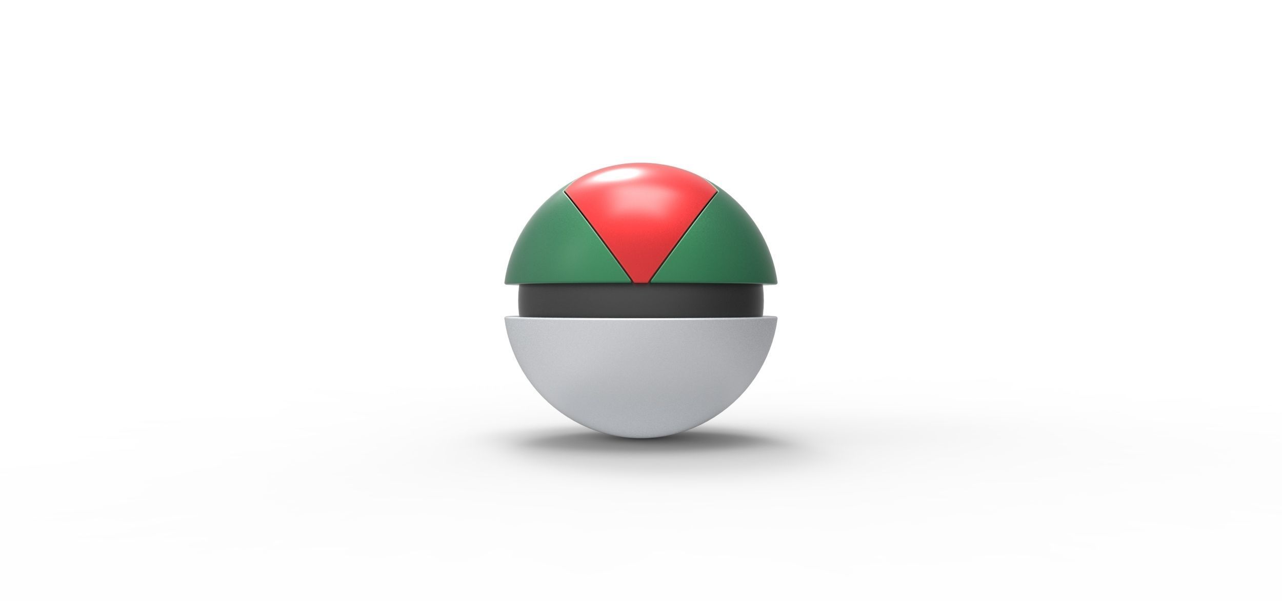 Lure Ball 3D print model_8