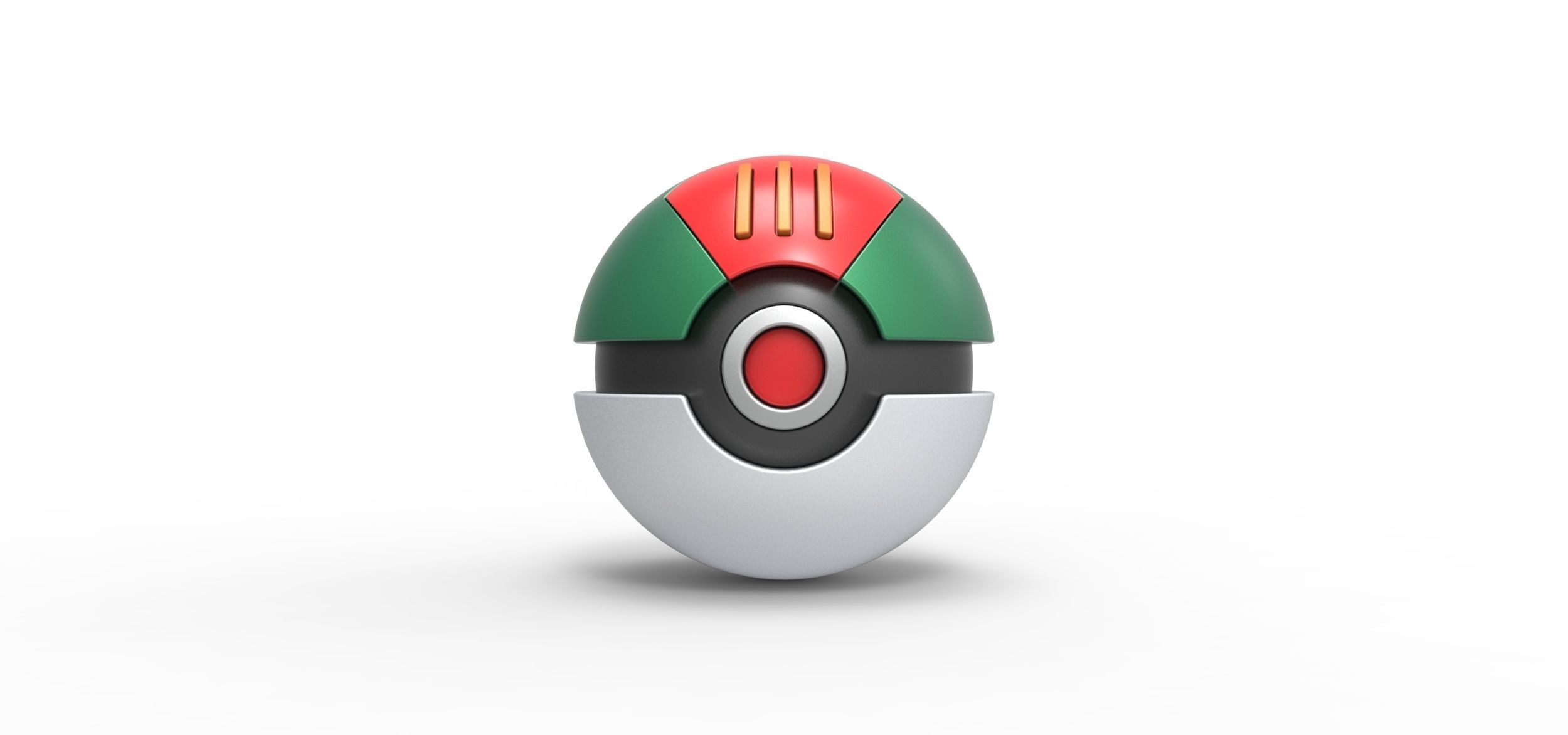 Lure Ball 3D print model_2