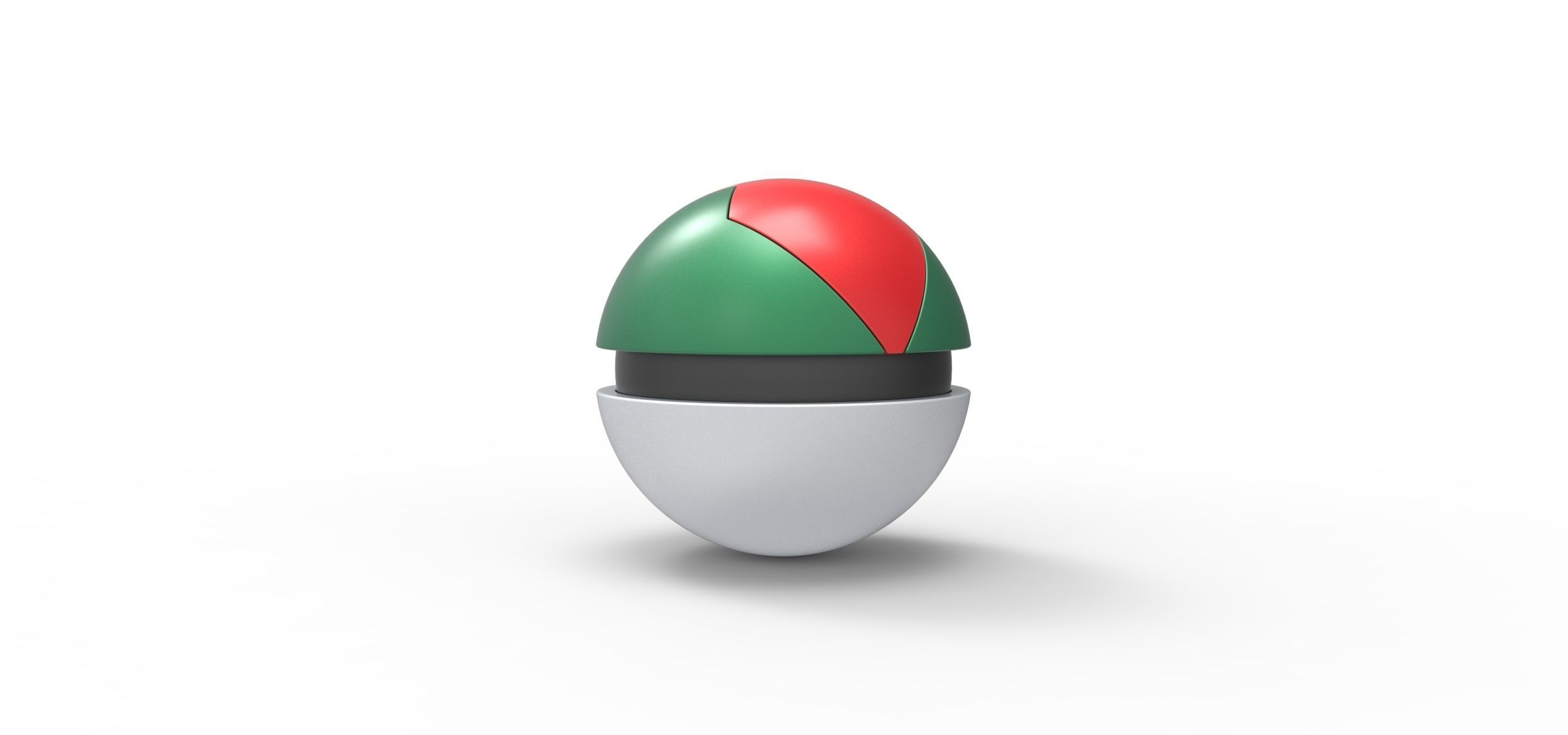 Lure Ball 3D print model_7