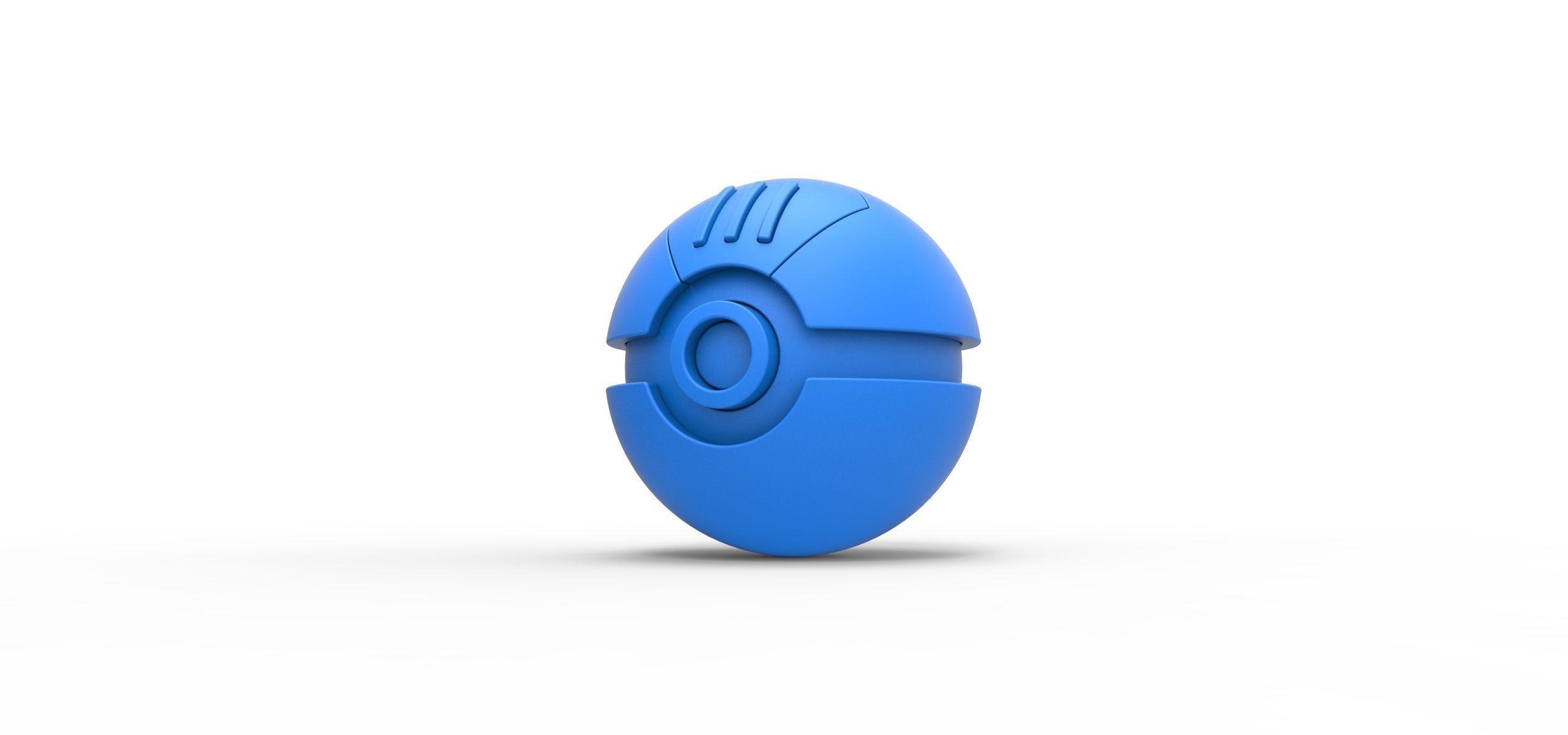 Lure Ball 3D print model_10