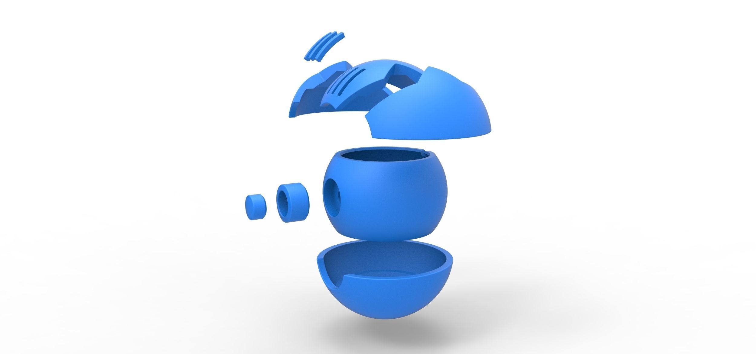 Lure Ball 3D print model_18