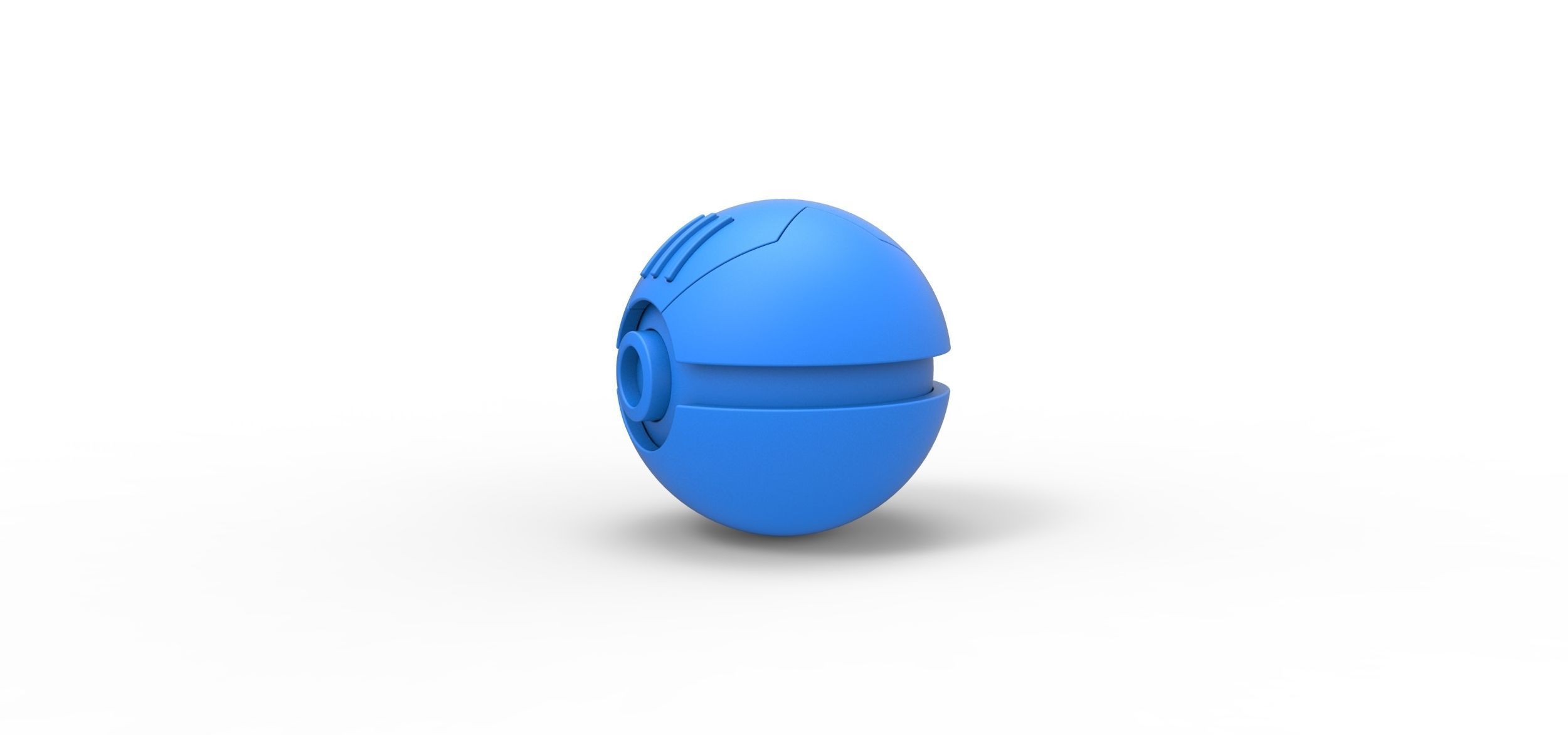 Lure Ball 3D print model_14