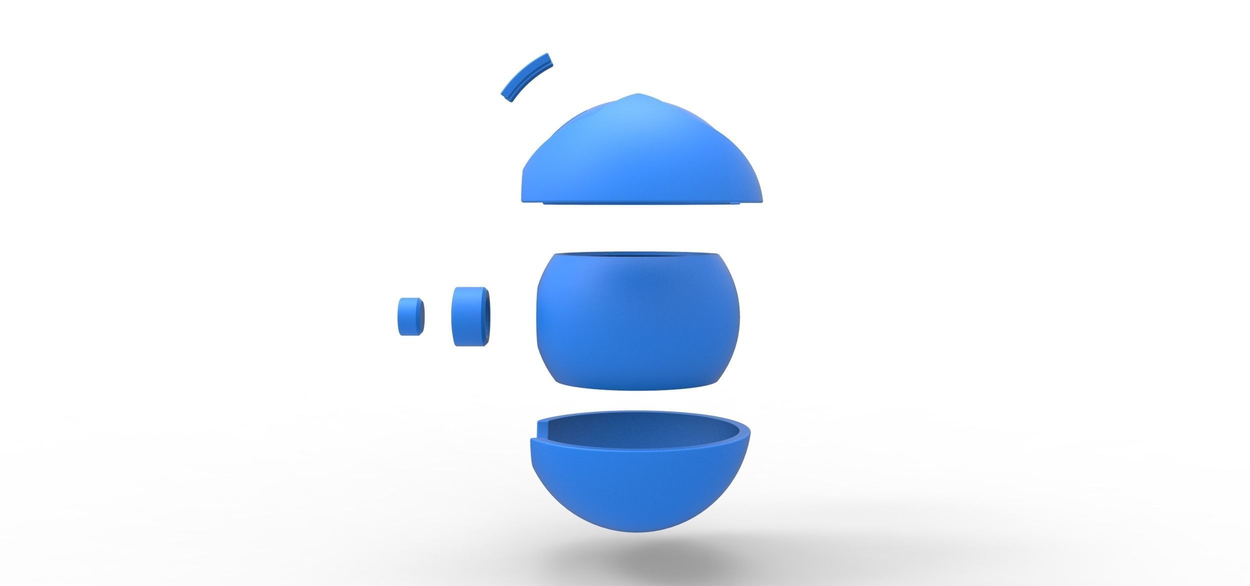 Lure Ball 3D print model_21